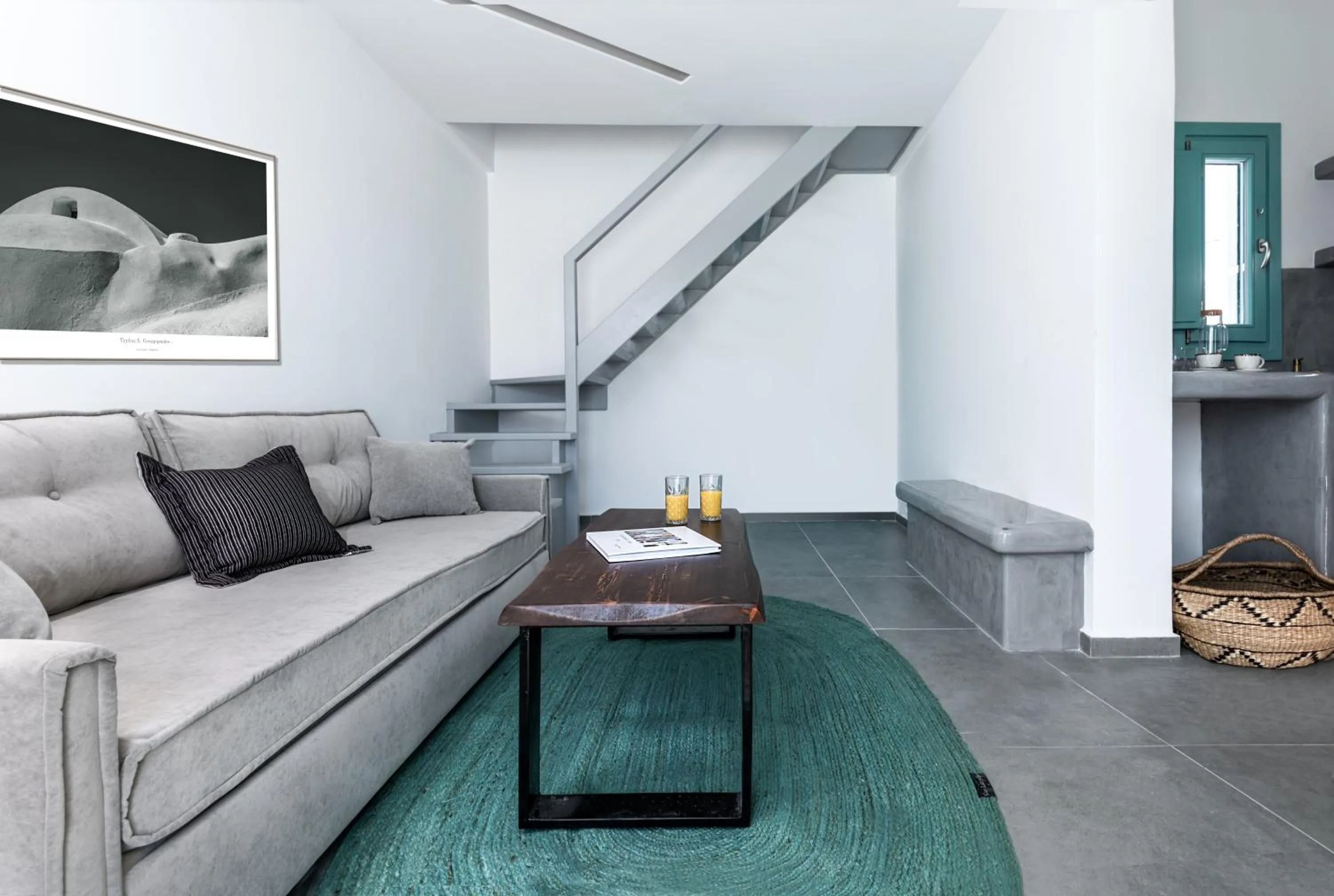 Living room in Santa Irina Luxury Sunny Lofts