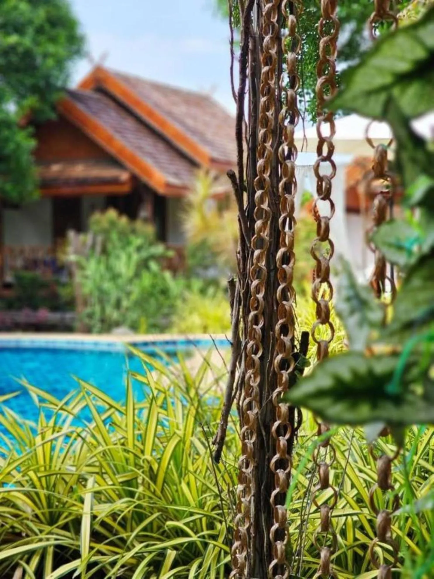 Pool view in Siri Lagoona Resort