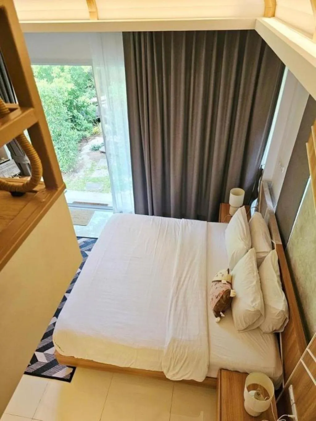 Bed in Siri Lagoona Resort