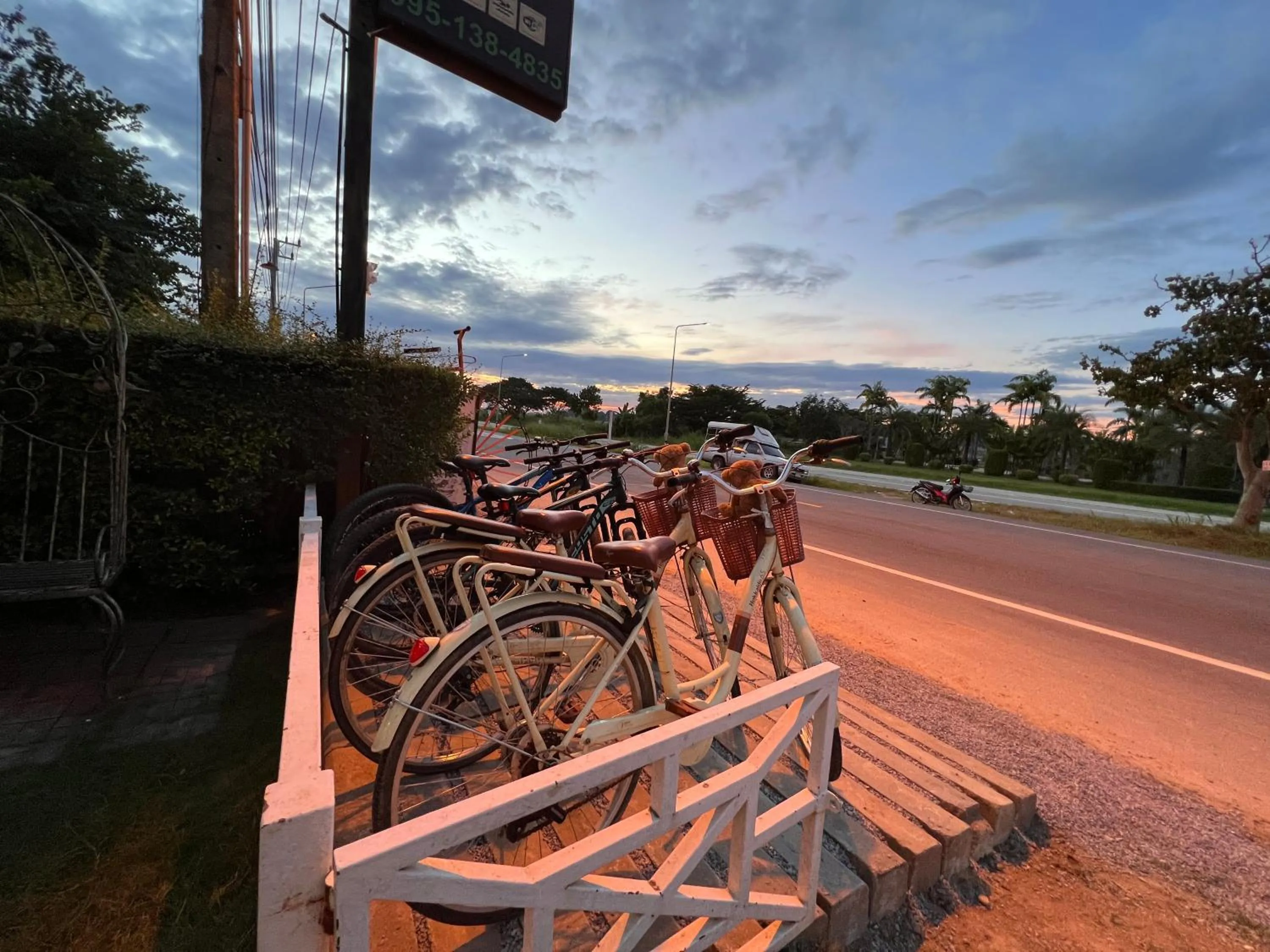 Cycling in Siri Lagoona Resort