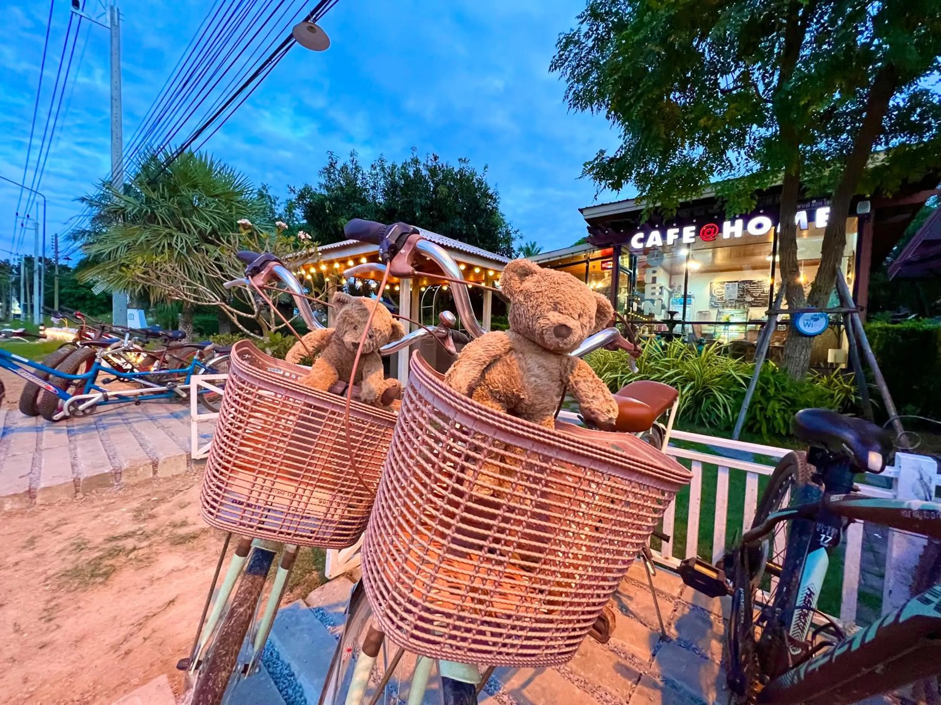 Garden view in Siri Lagoona Resort