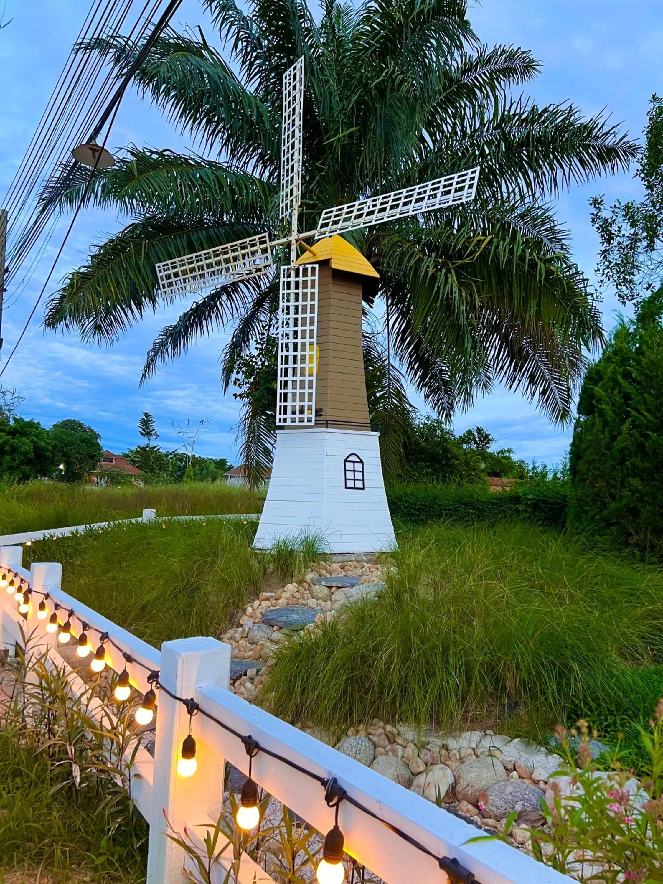 Garden view in Siri Lagoona Resort