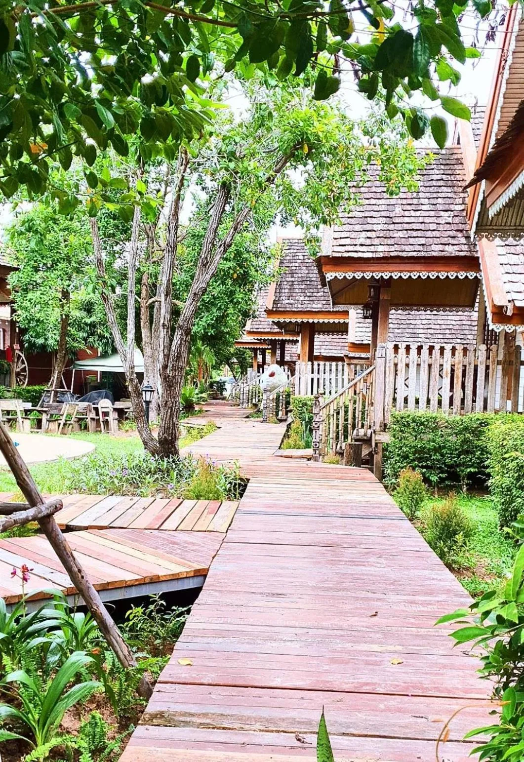 Property building in Siri Lagoona Resort