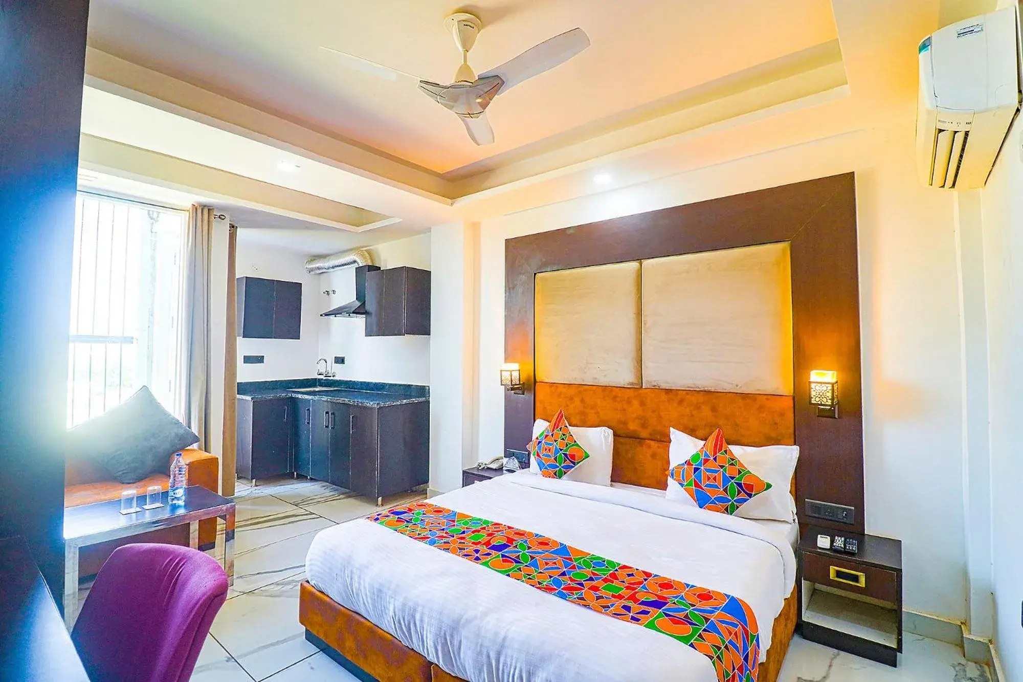 Superior Double Room in FabHotel Kiara The Private Suites Superior Double Room in FabHotel Kiara The Private Suites