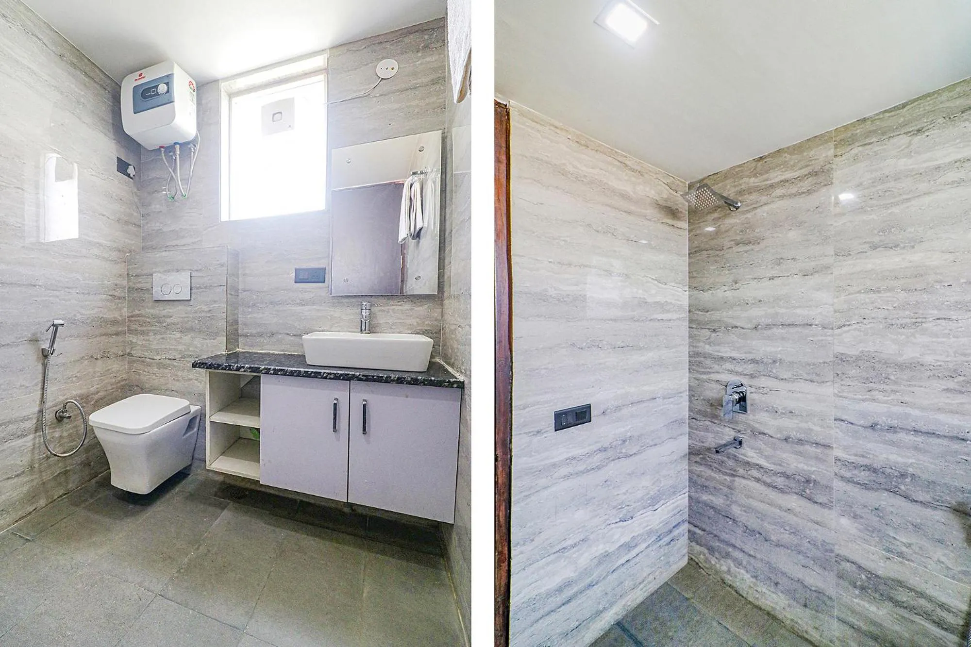 Toilet in FabHotel Kiara The Private Suites