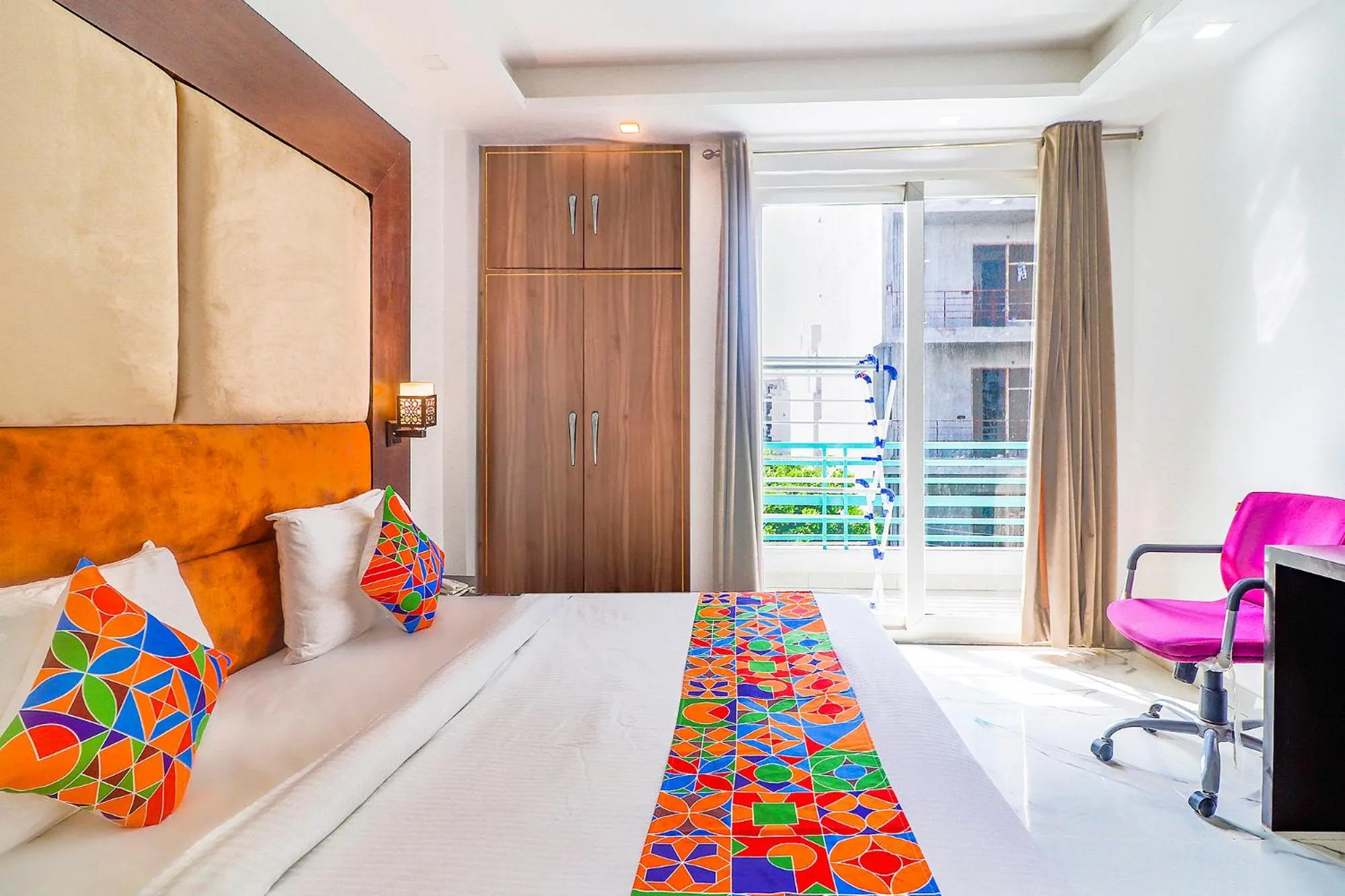 Bedroom in FabHotel Kiara The Private Suites