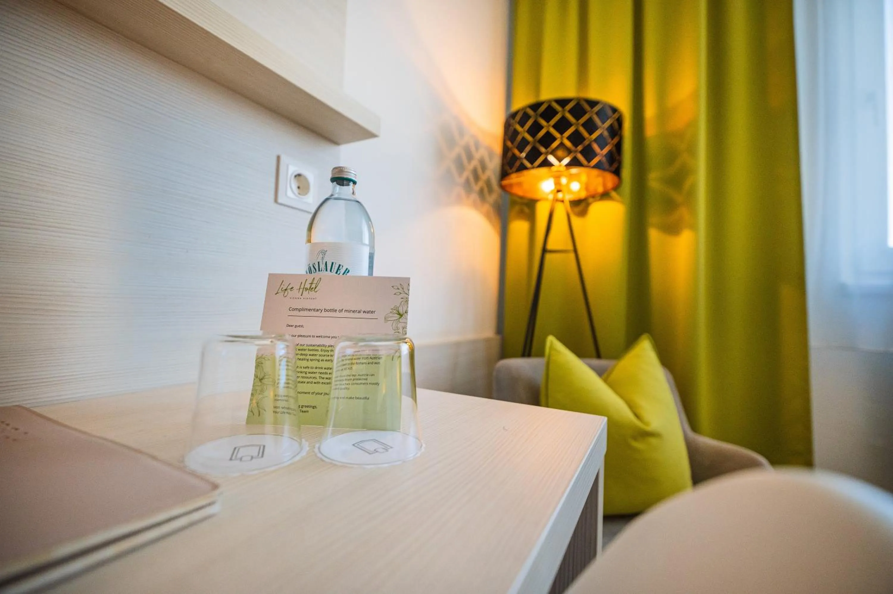 Photo of the whole room, Bed in LifeHotel Vienna Airport