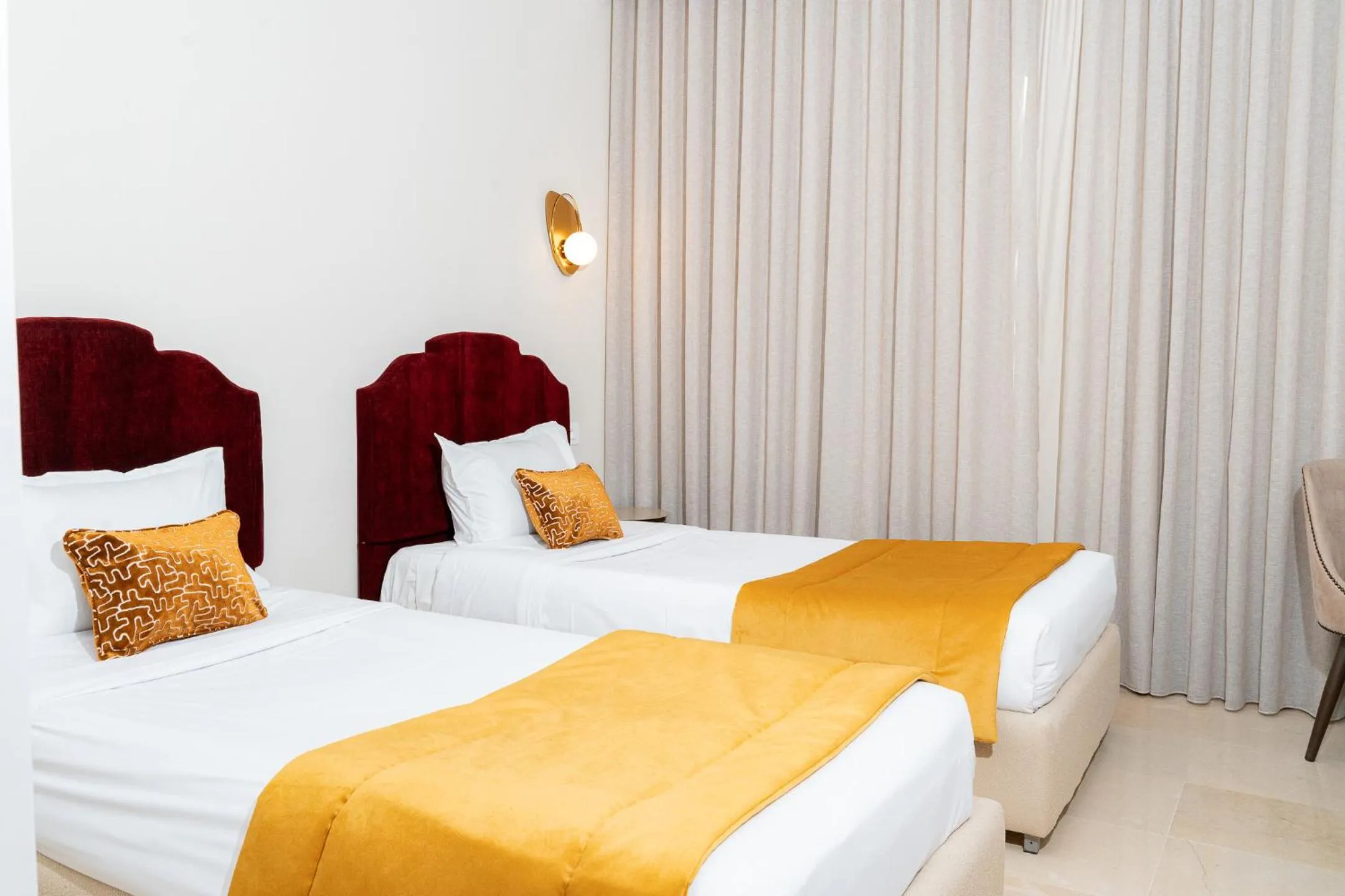 Bed in hôtel LE PACHA