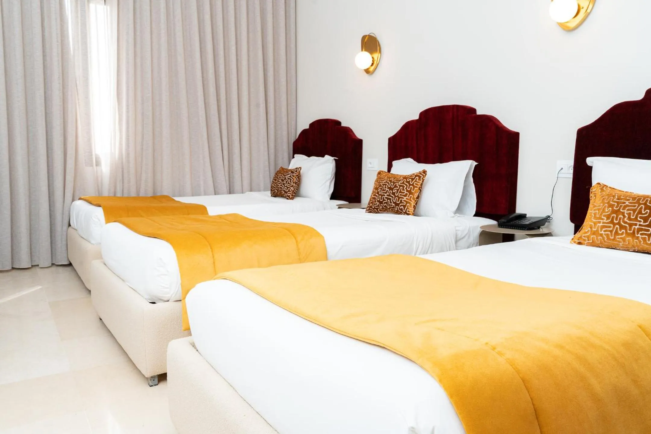 Bed in hôtel LE PACHA