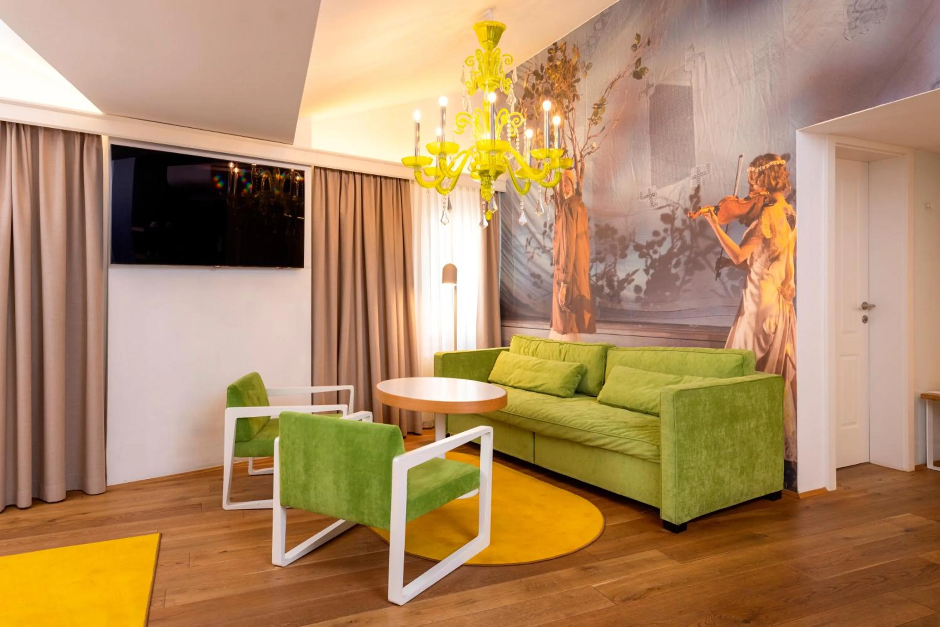 Living room in Small Luxury Hotel Goldgasse