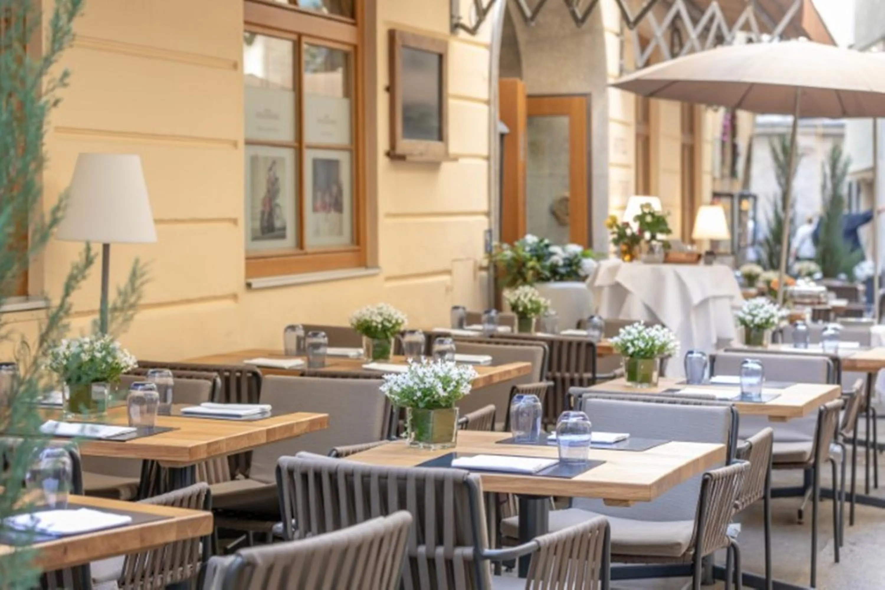 Restaurant/places to eat in Small Luxury Hotel Goldgasse