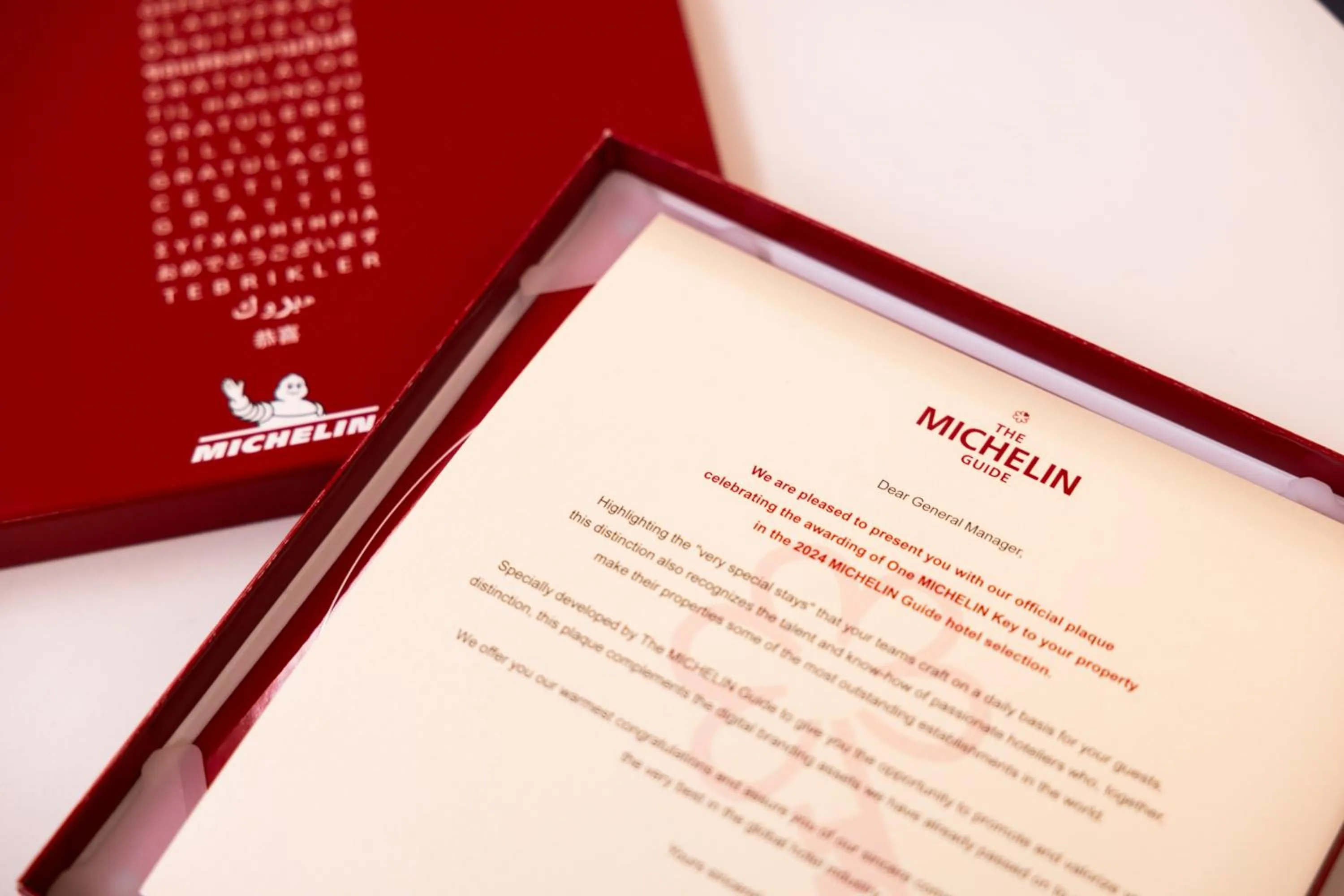 Logo/Certificate/Sign in Small Luxury Hotel Goldgasse