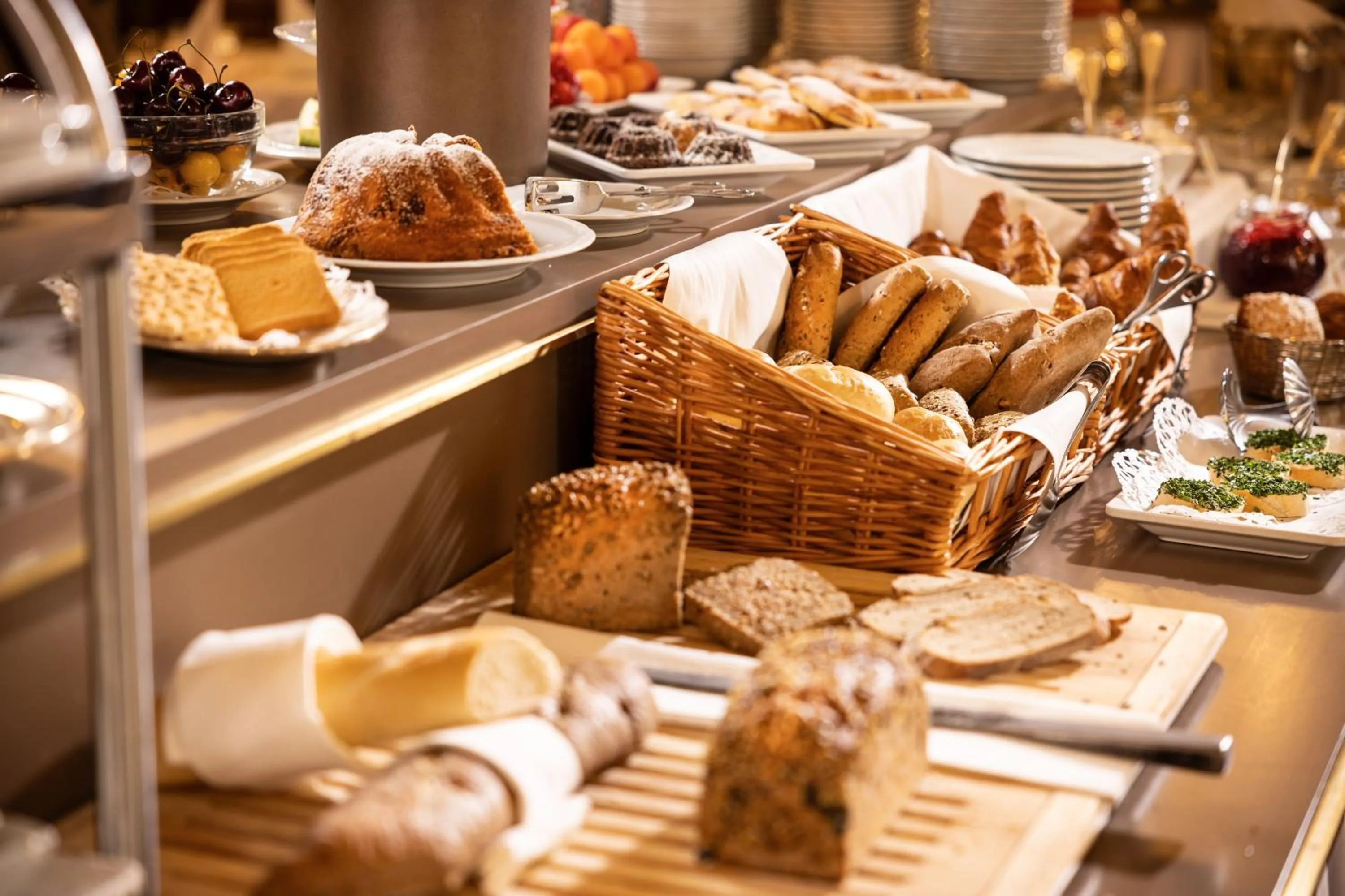 Breakfast in Hotel Bristol Salzburg