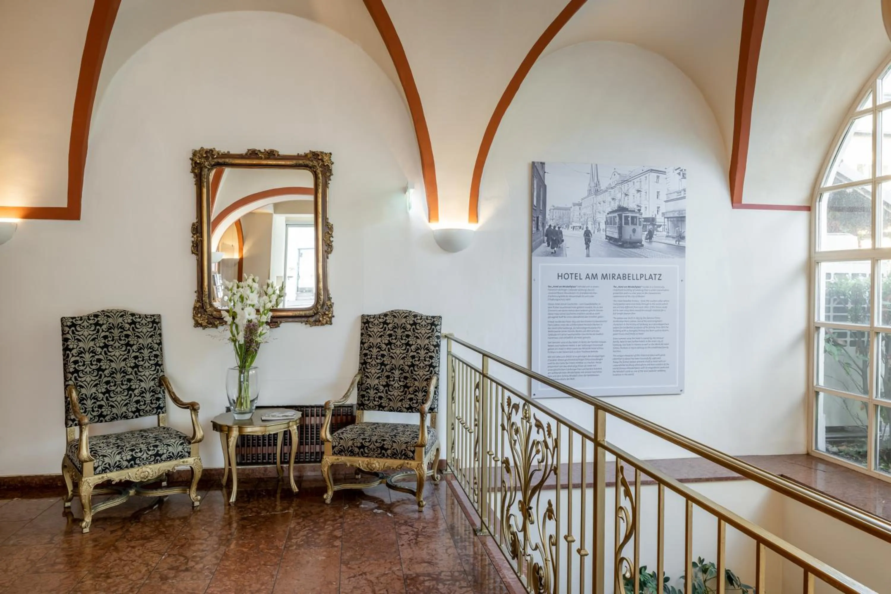 Lobby or reception in Hotel am Mirabellplatz