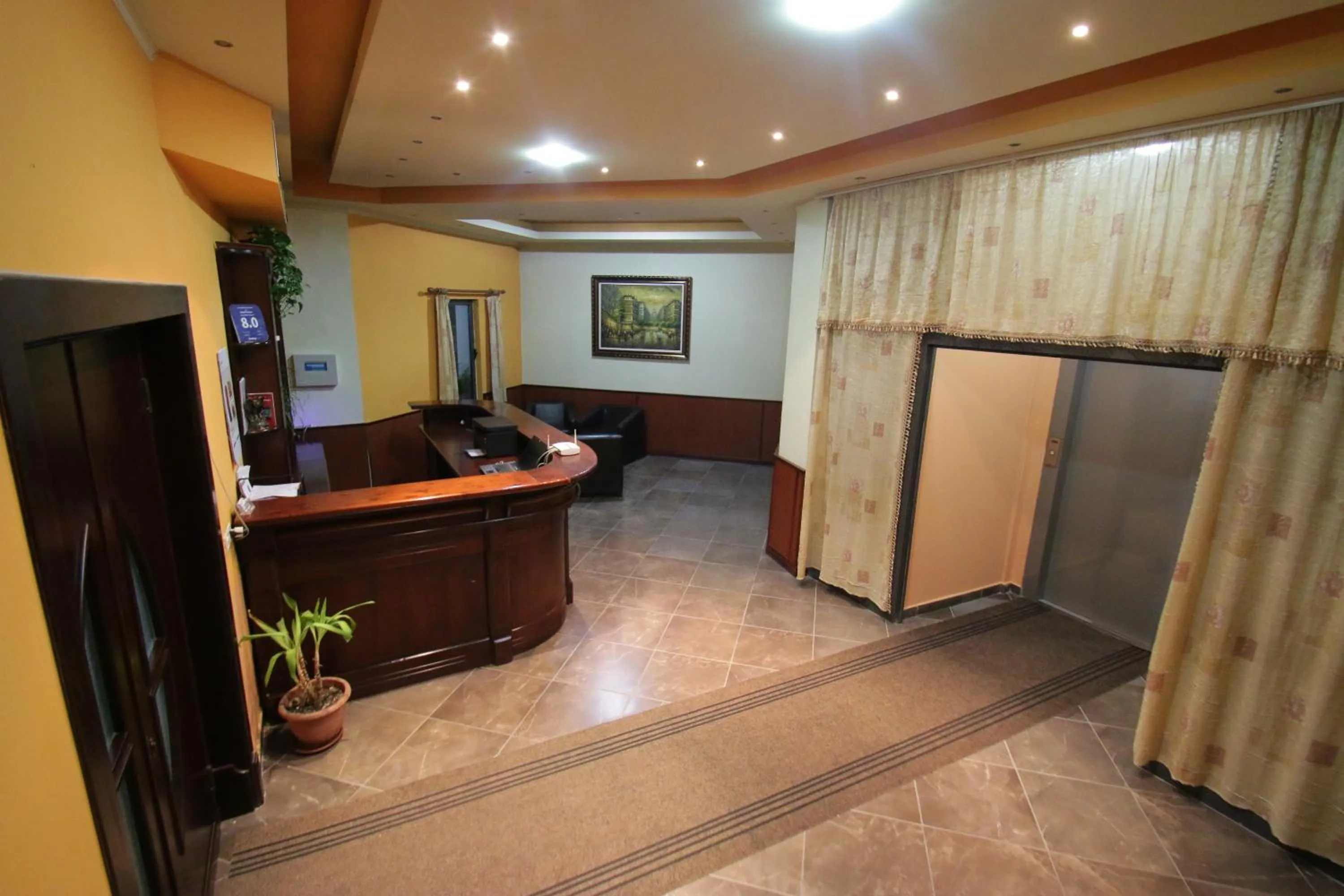 Lobby or reception in Hotel Verzaci