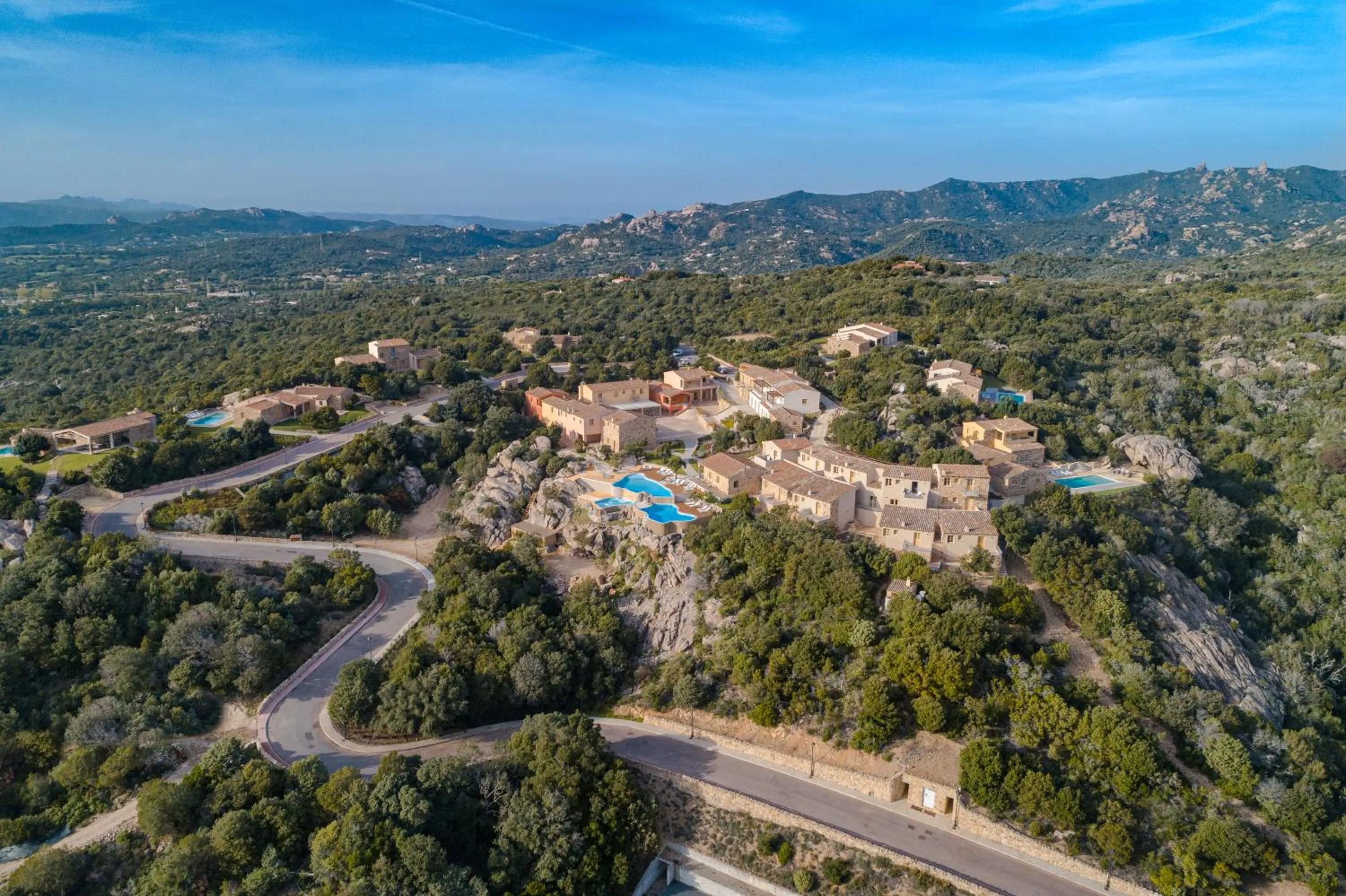Bird's eye view in Hotel Borgo Smeraldo