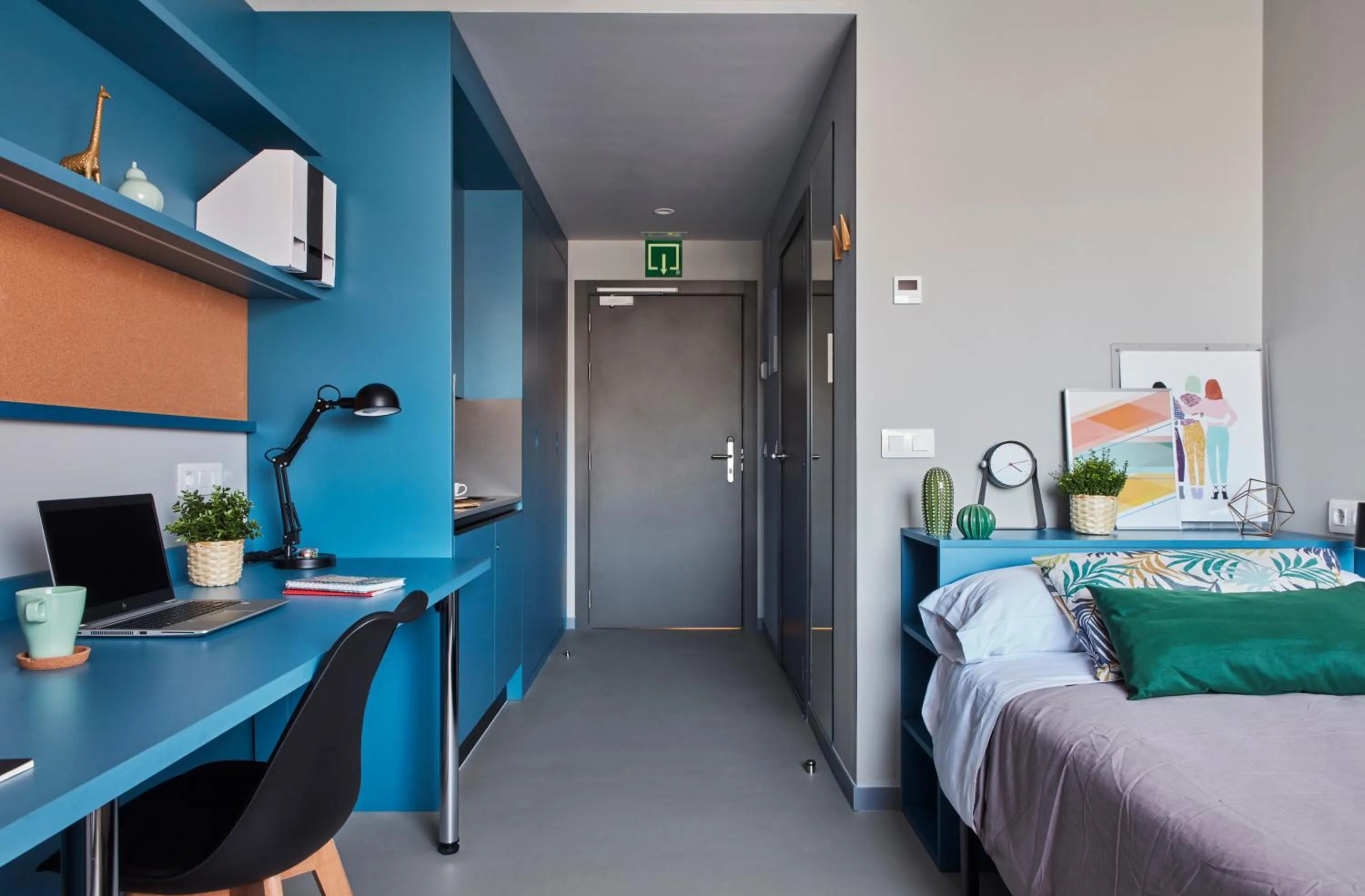 Bed in Residencia Universitaria Resa San Mamés