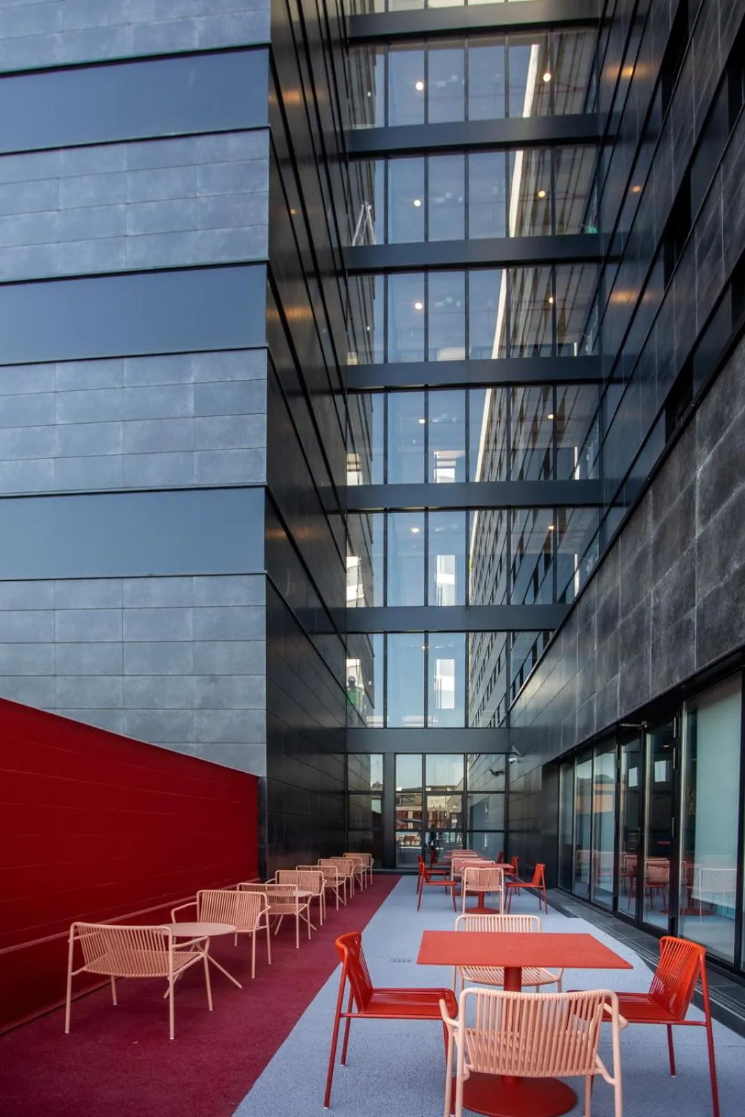 Patio in Residencia Universitaria Resa San Mamés