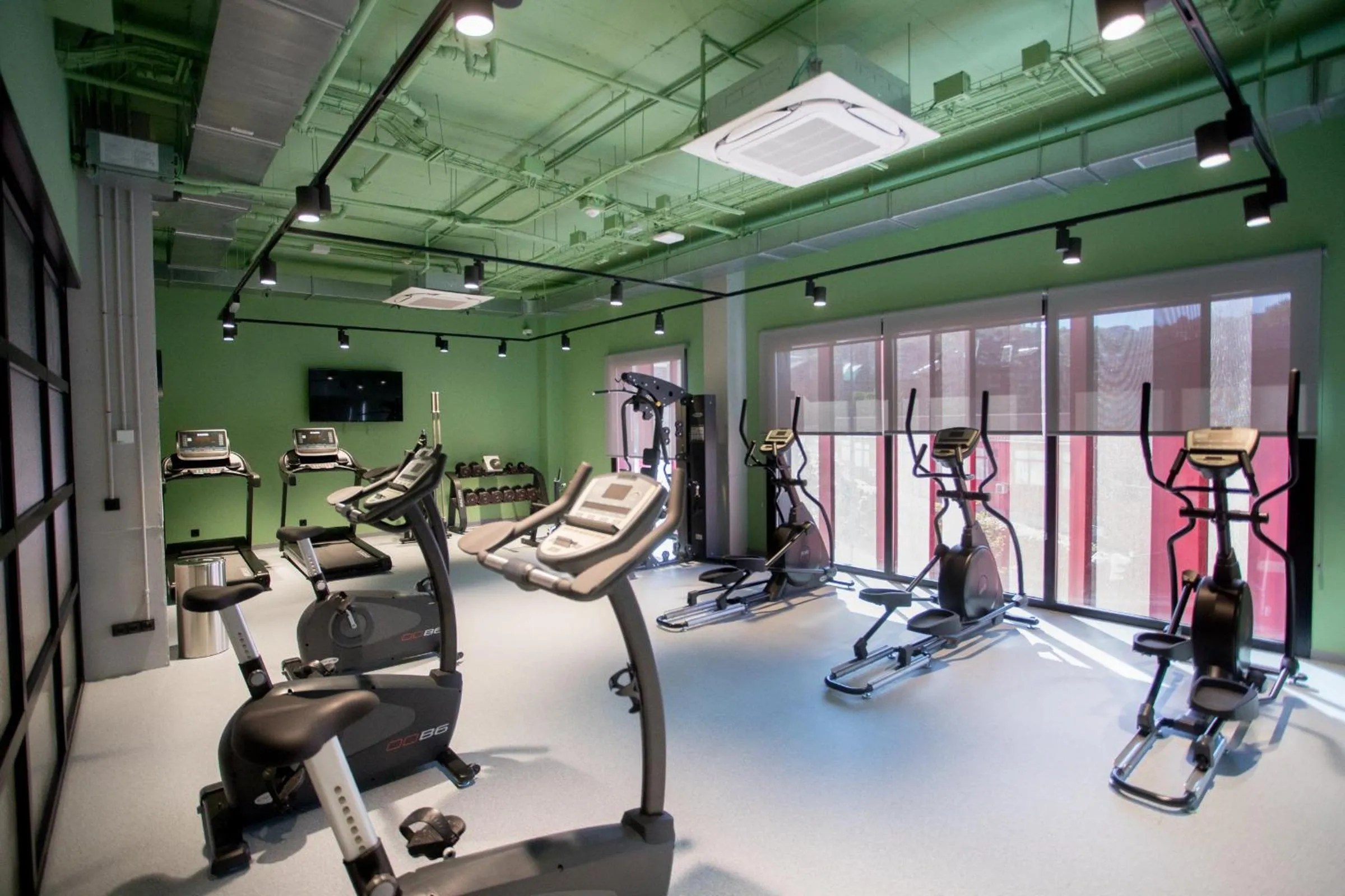 Fitness centre/facilities in Residencia Universitaria Resa San Mamés