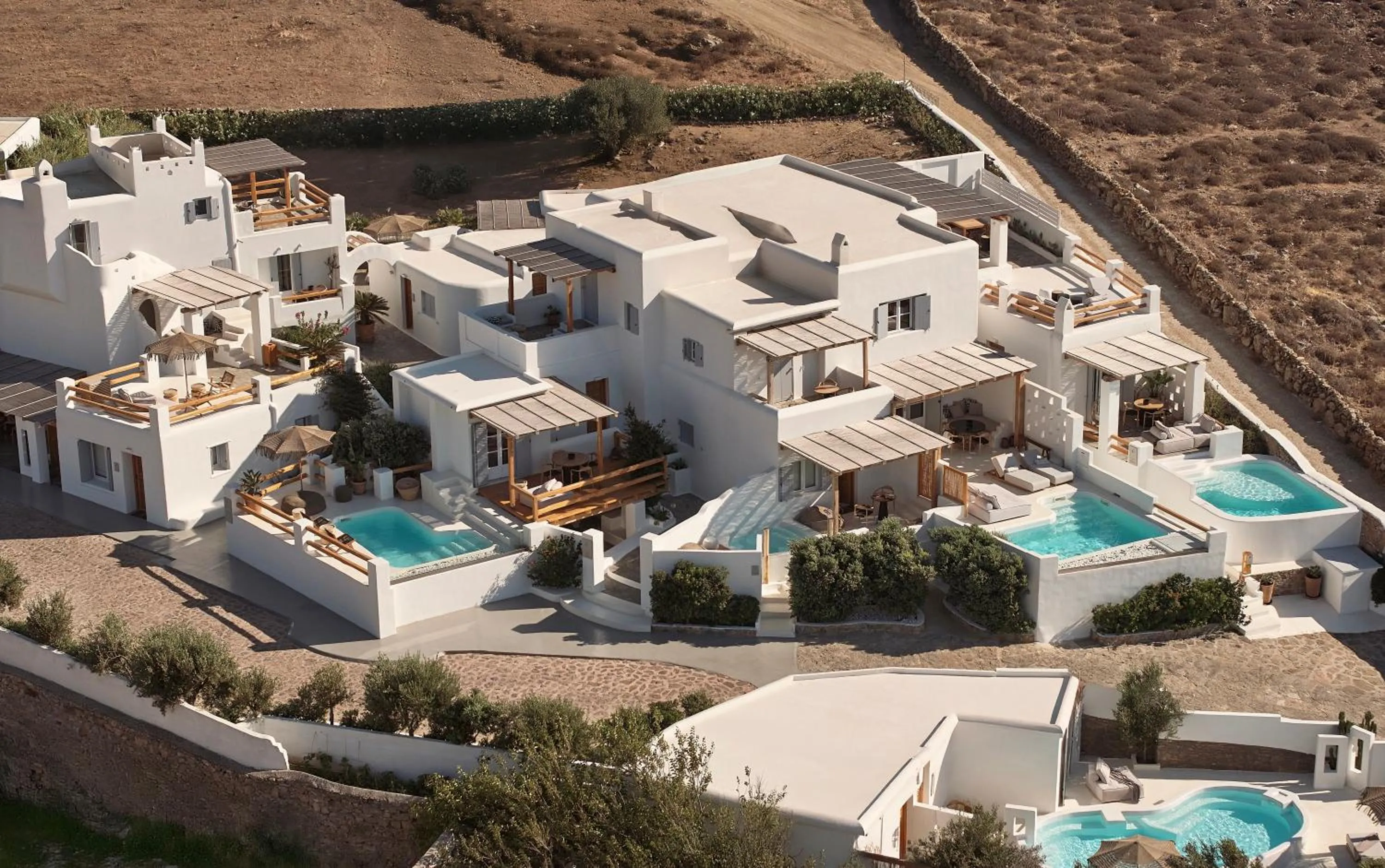 Property building in Sharm Hotel Mykonos