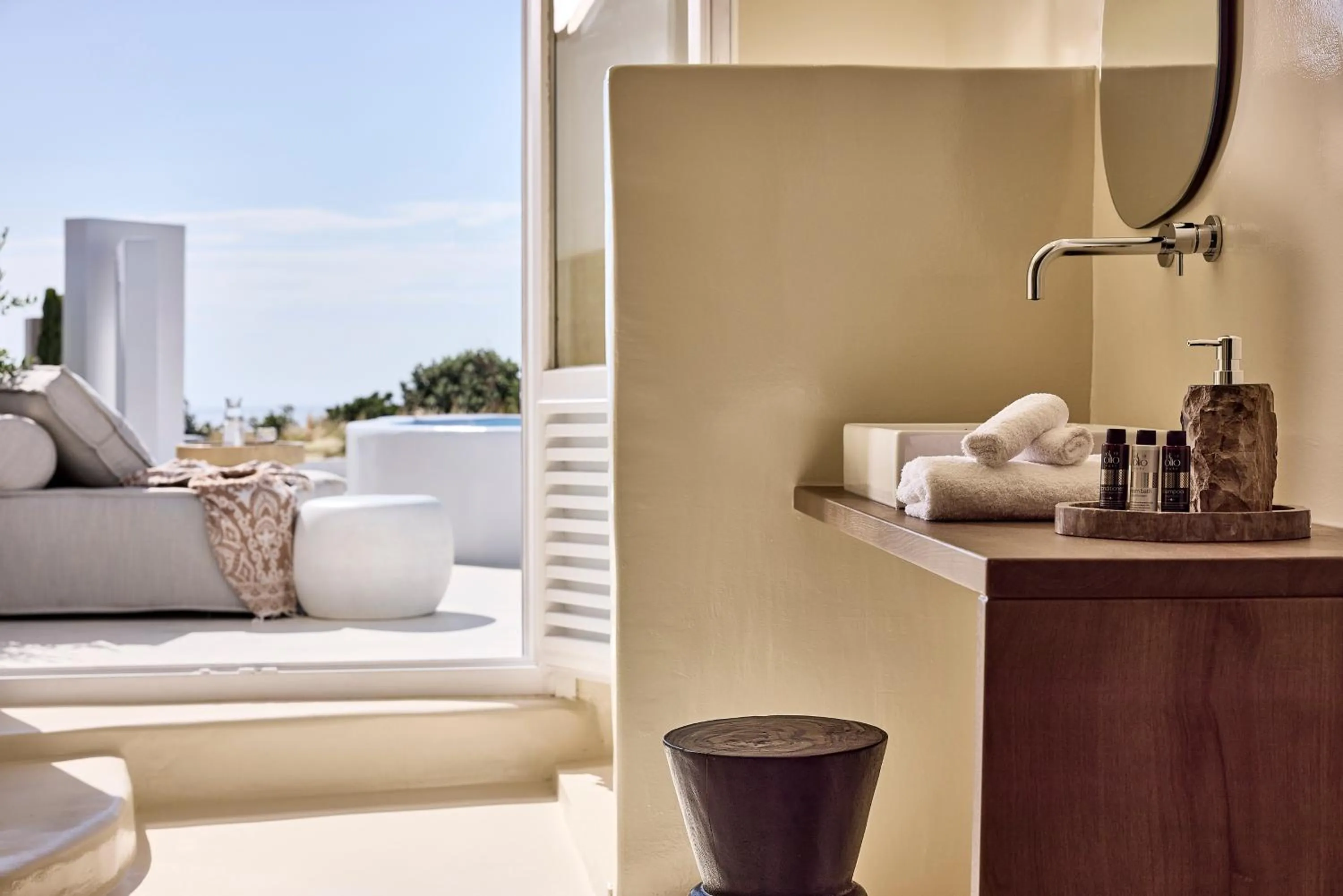 Bathroom in Sharm Hotel Mykonos