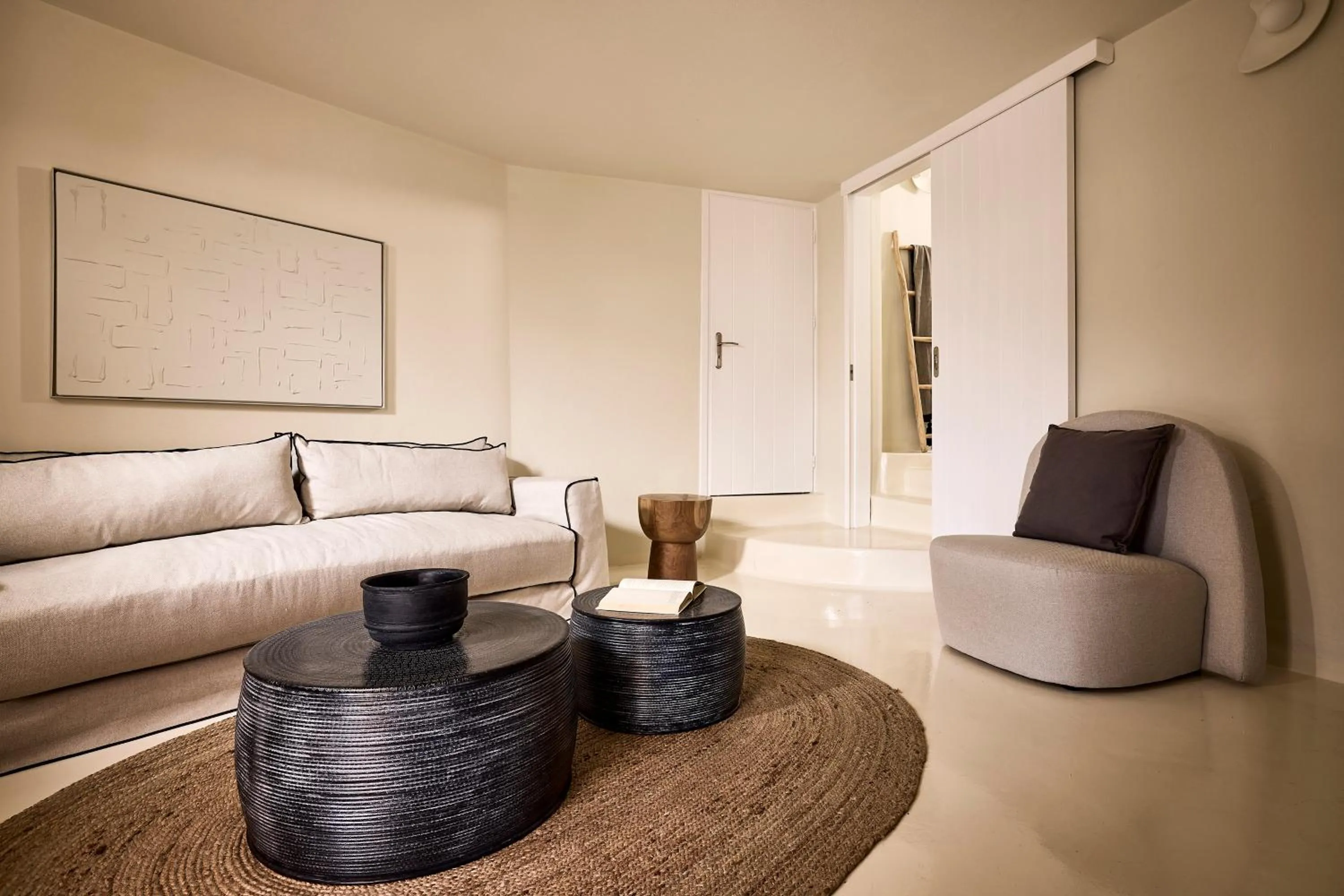 Living room in Sharm Hotel Mykonos