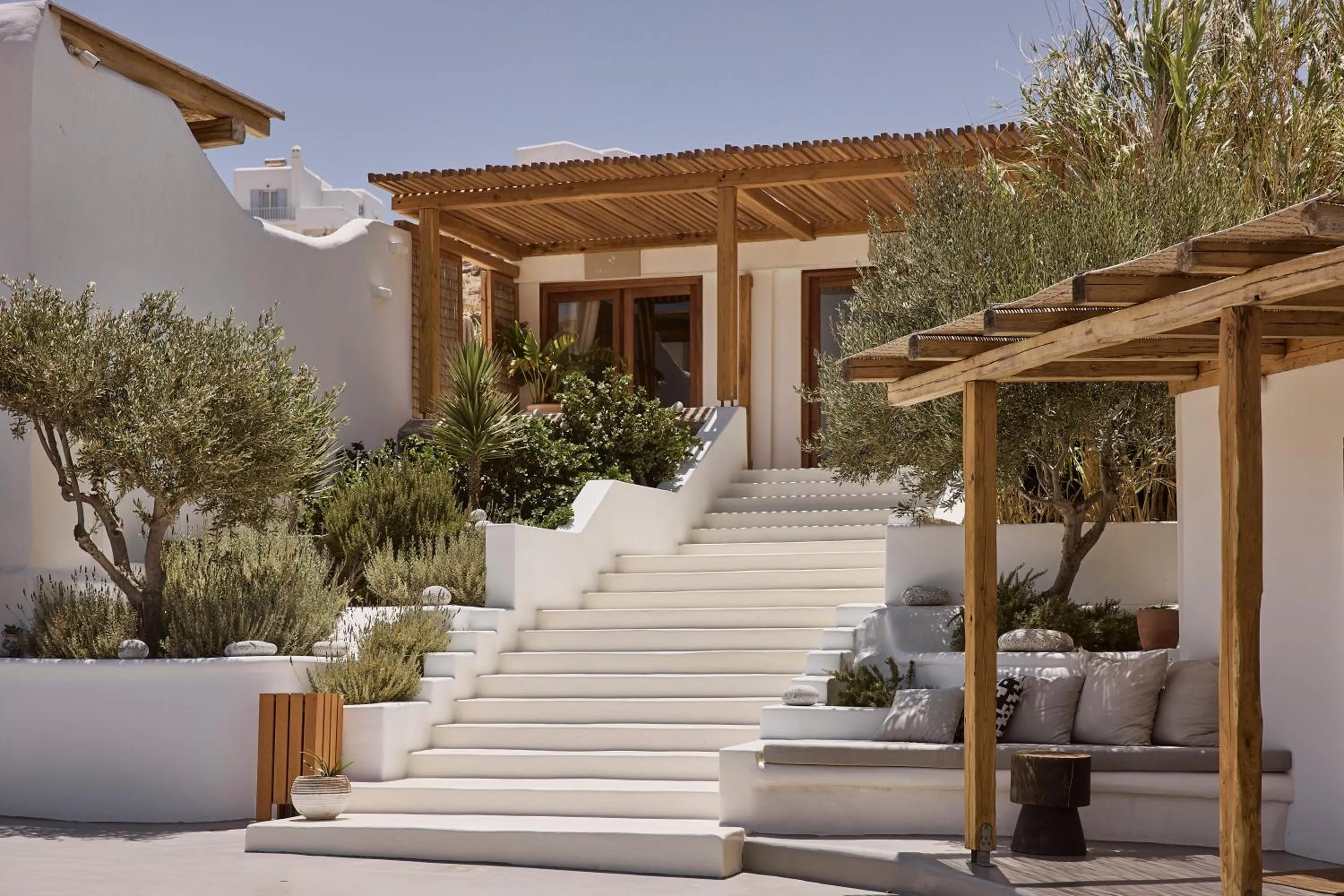 Property building in Sharm Hotel Mykonos