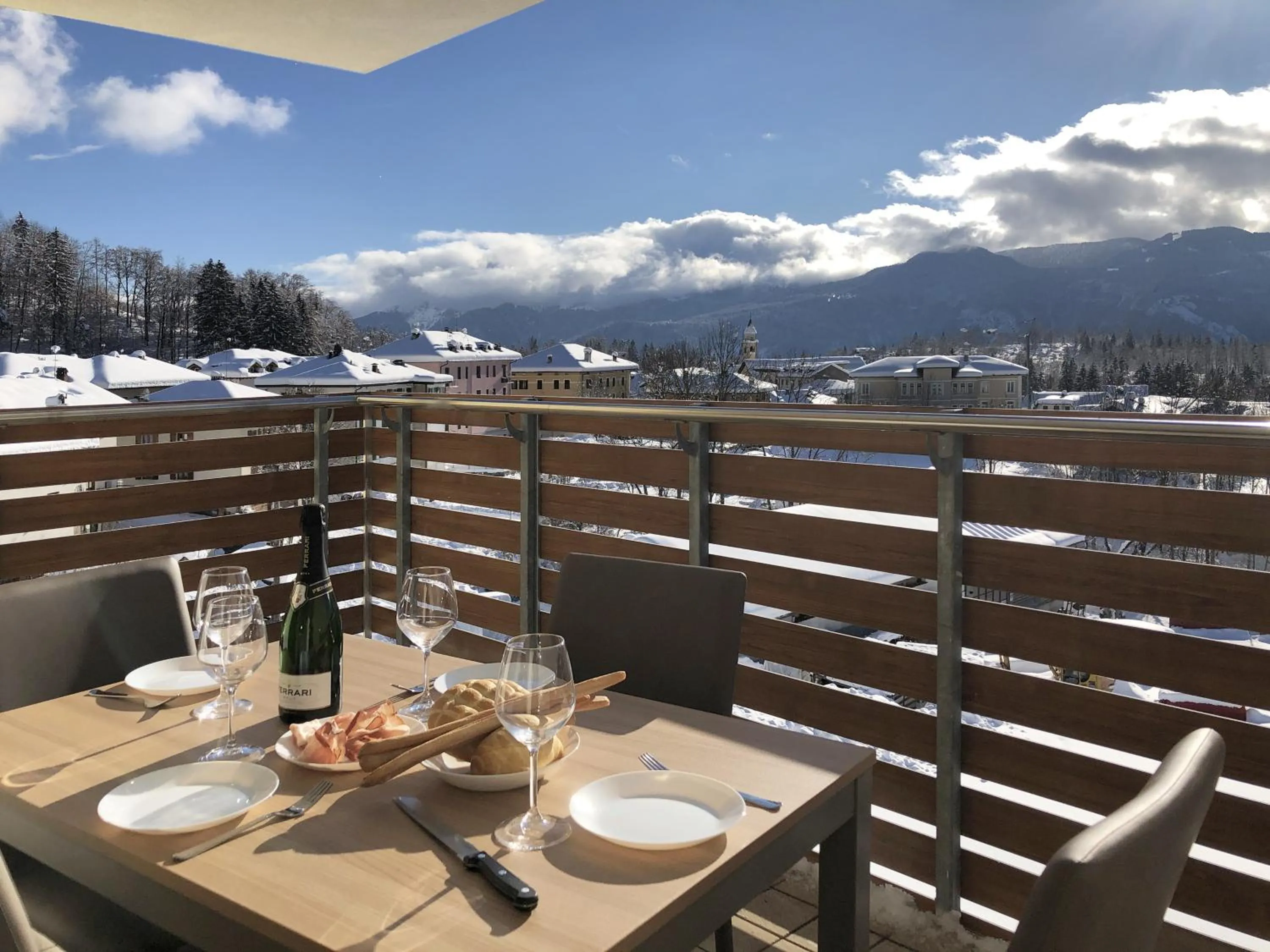 Mountain view in Residence Aurora