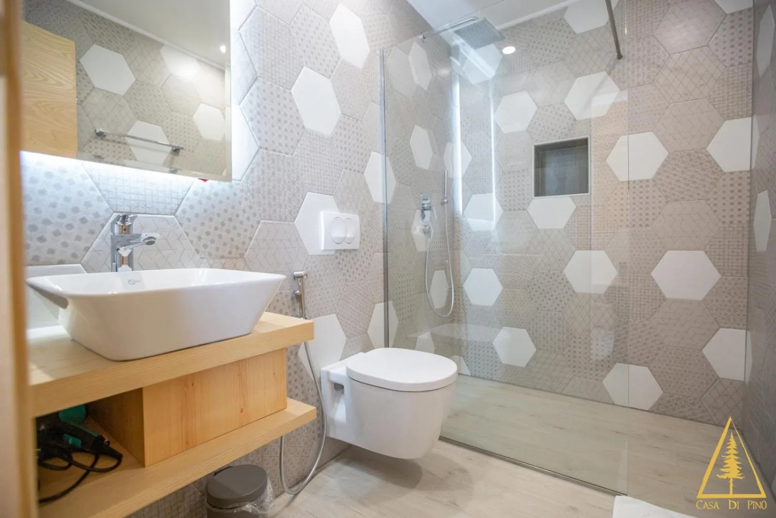 Bathroom in Casa di Pino EcoLodge Hotel