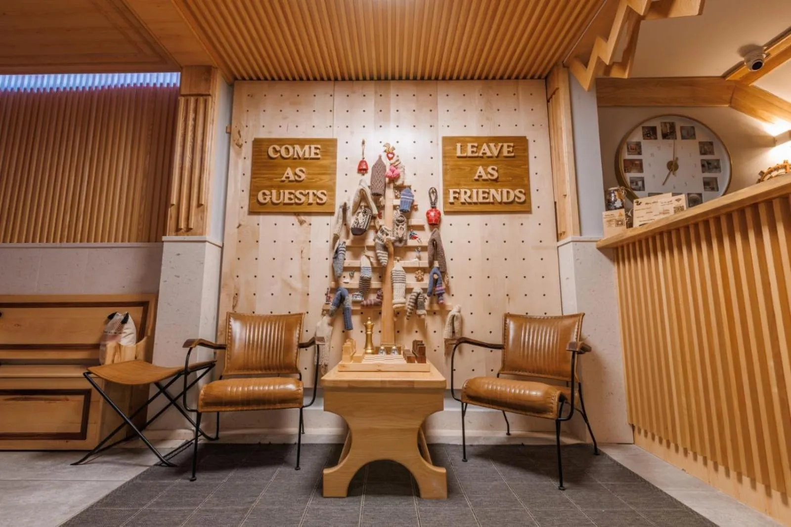 Lobby or reception in Casa di Pino EcoLodge Hotel