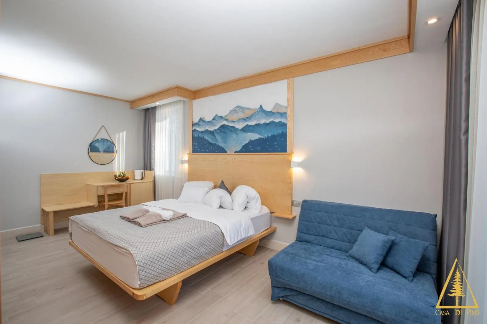 Photo of the whole room, Bed in Casa di Pino EcoLodge Hotel