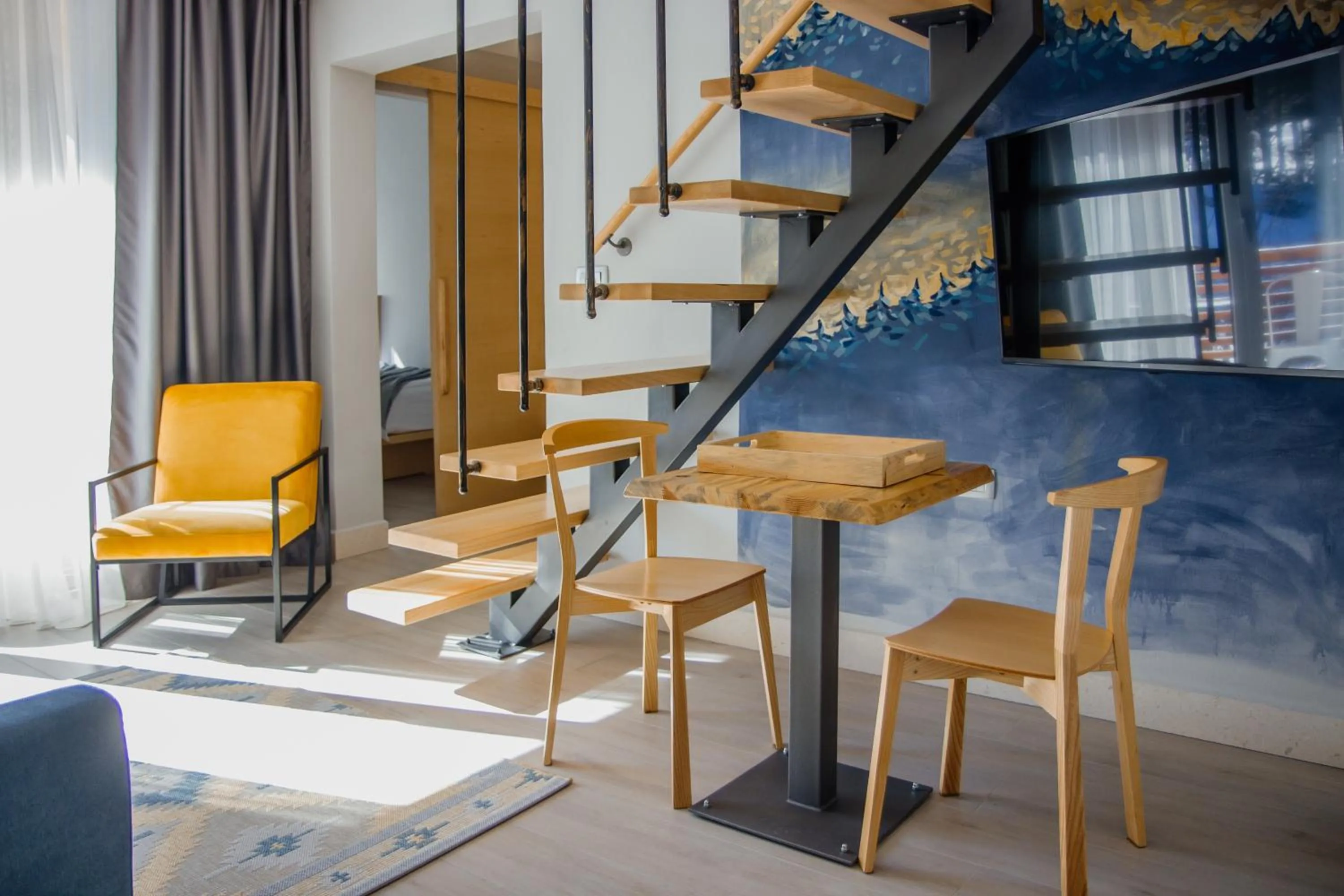 Living room in Casa di Pino EcoLodge Hotel