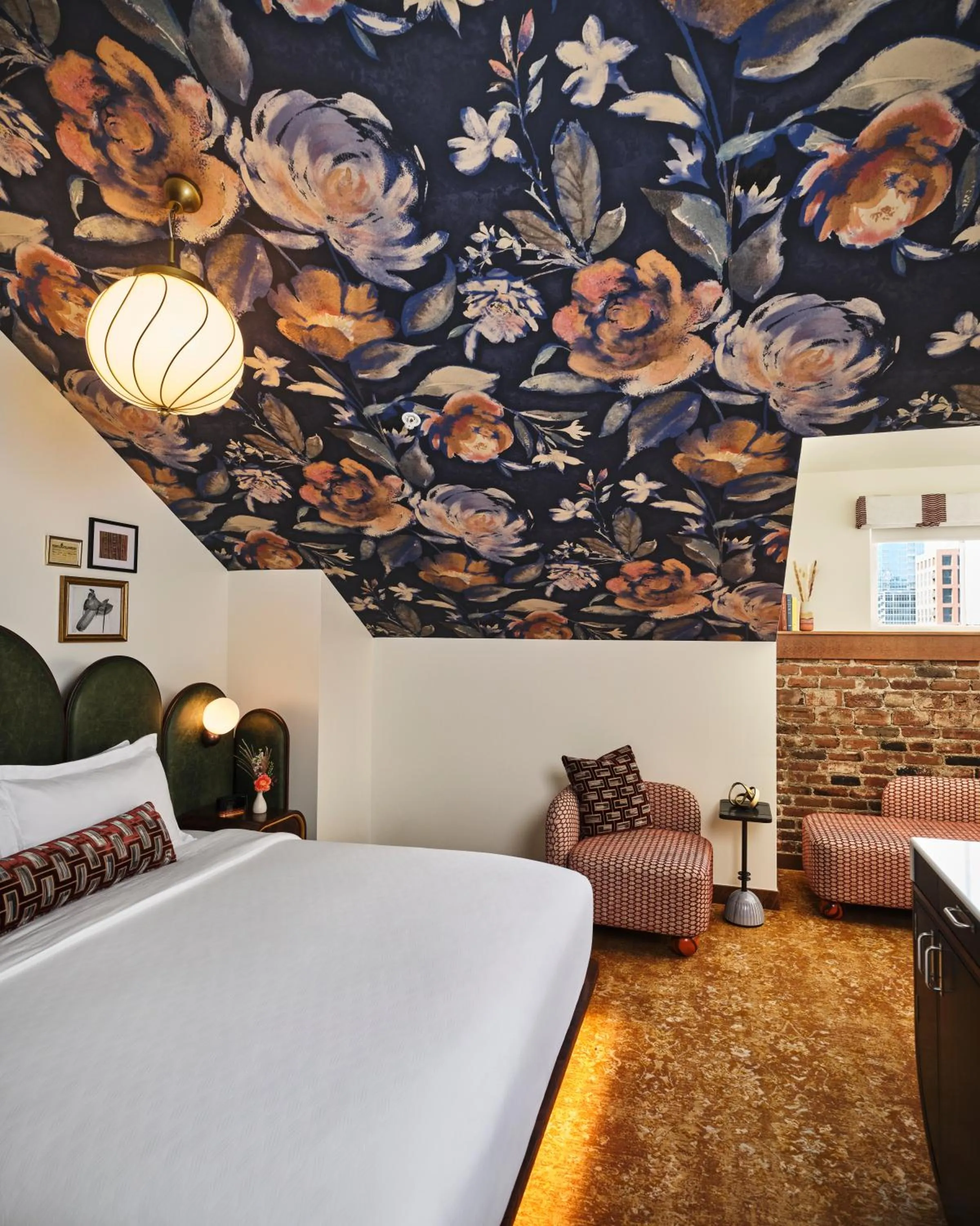 Bedroom in The Crawford Hotel