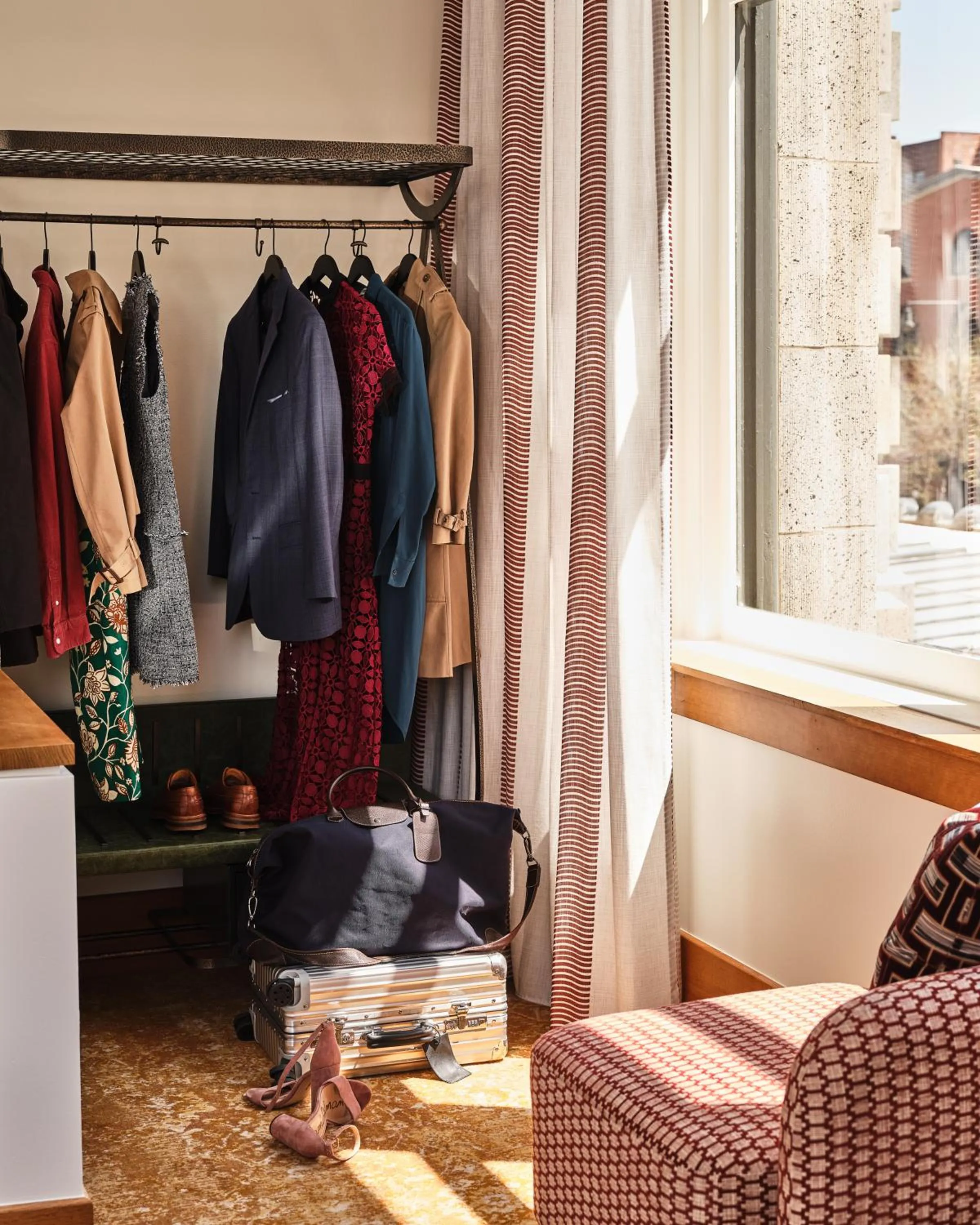 Decorative detail in The Crawford Hotel