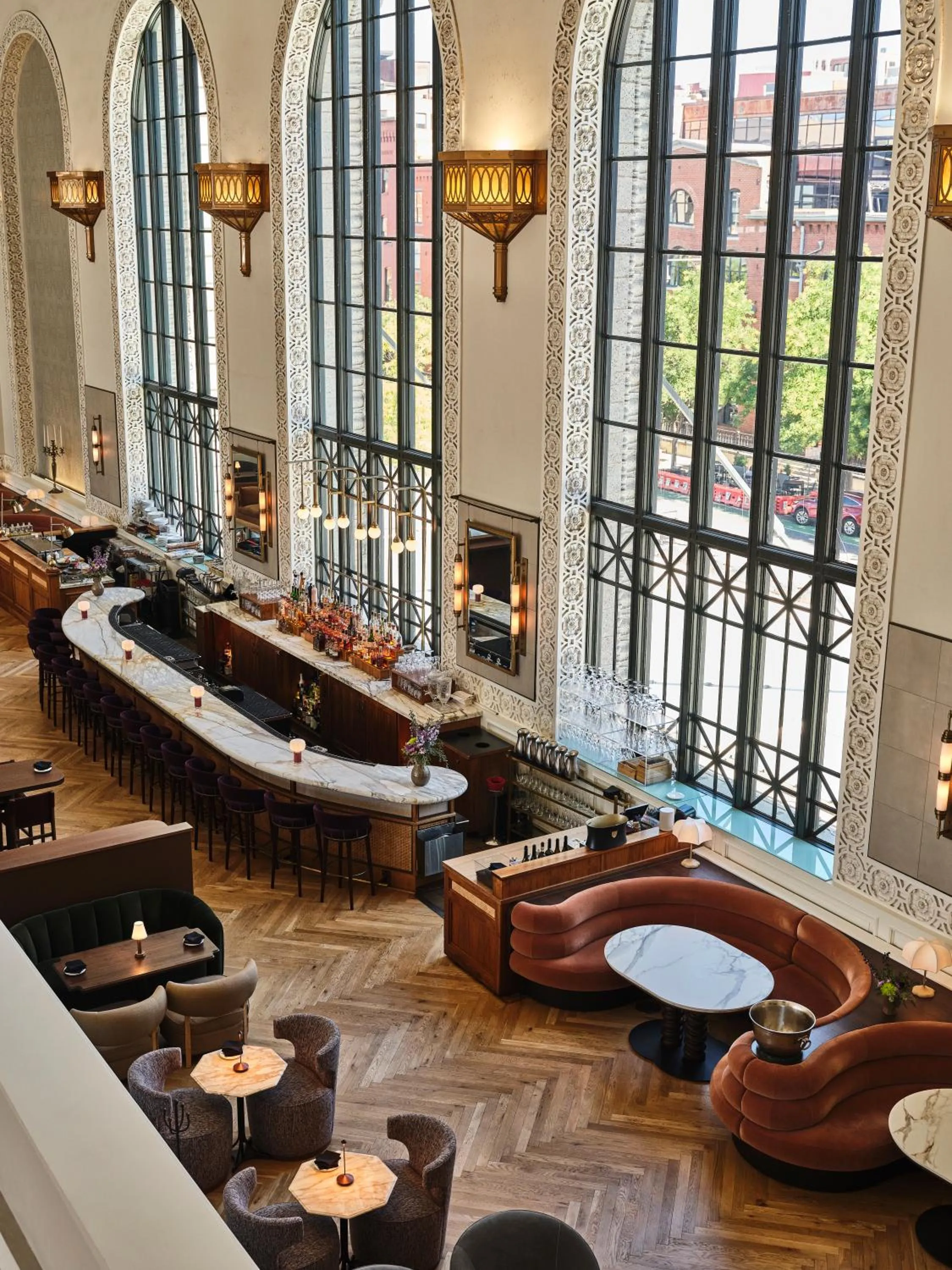 Lounge or bar in The Crawford Hotel