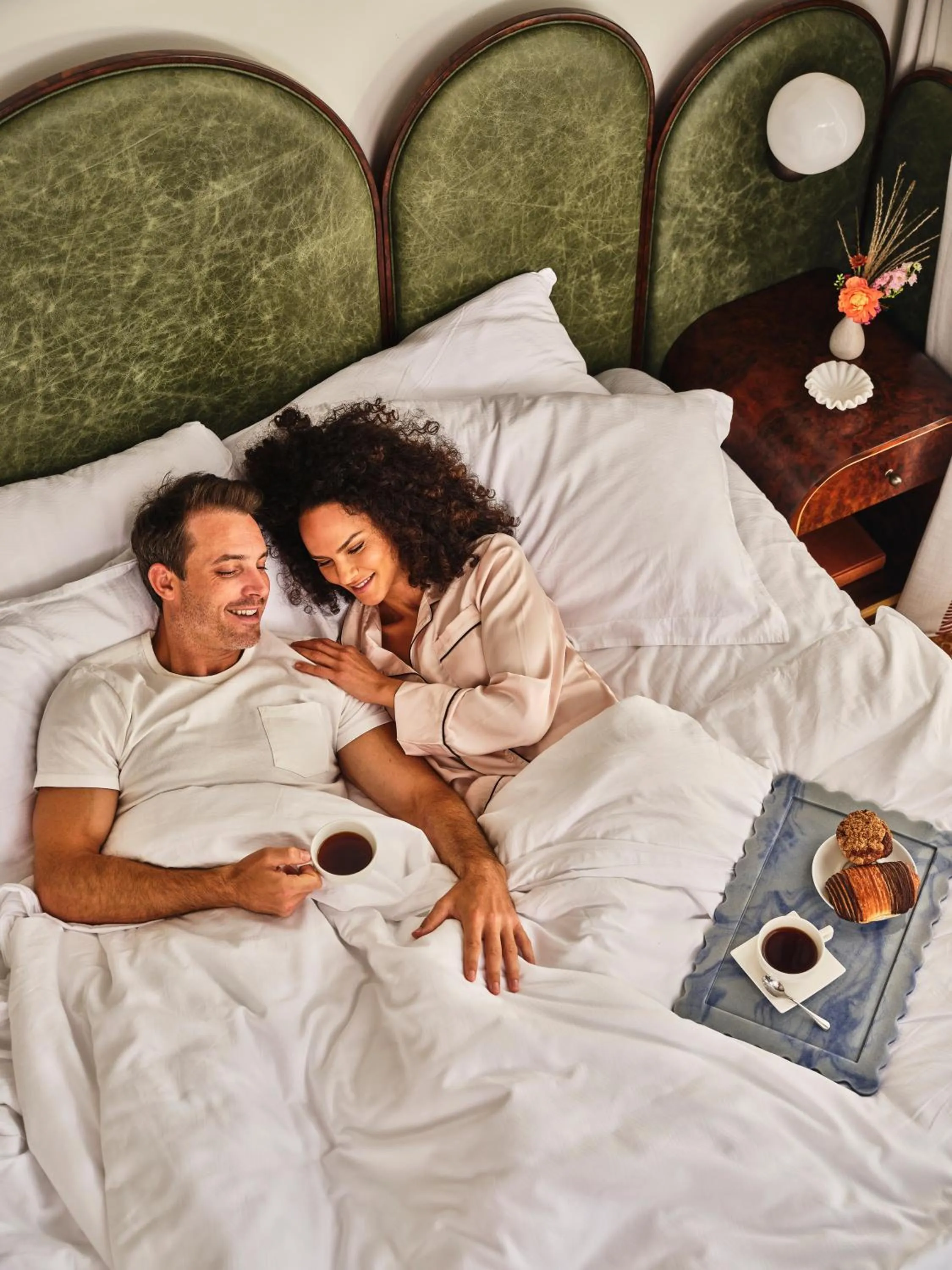 Bedroom in The Crawford Hotel