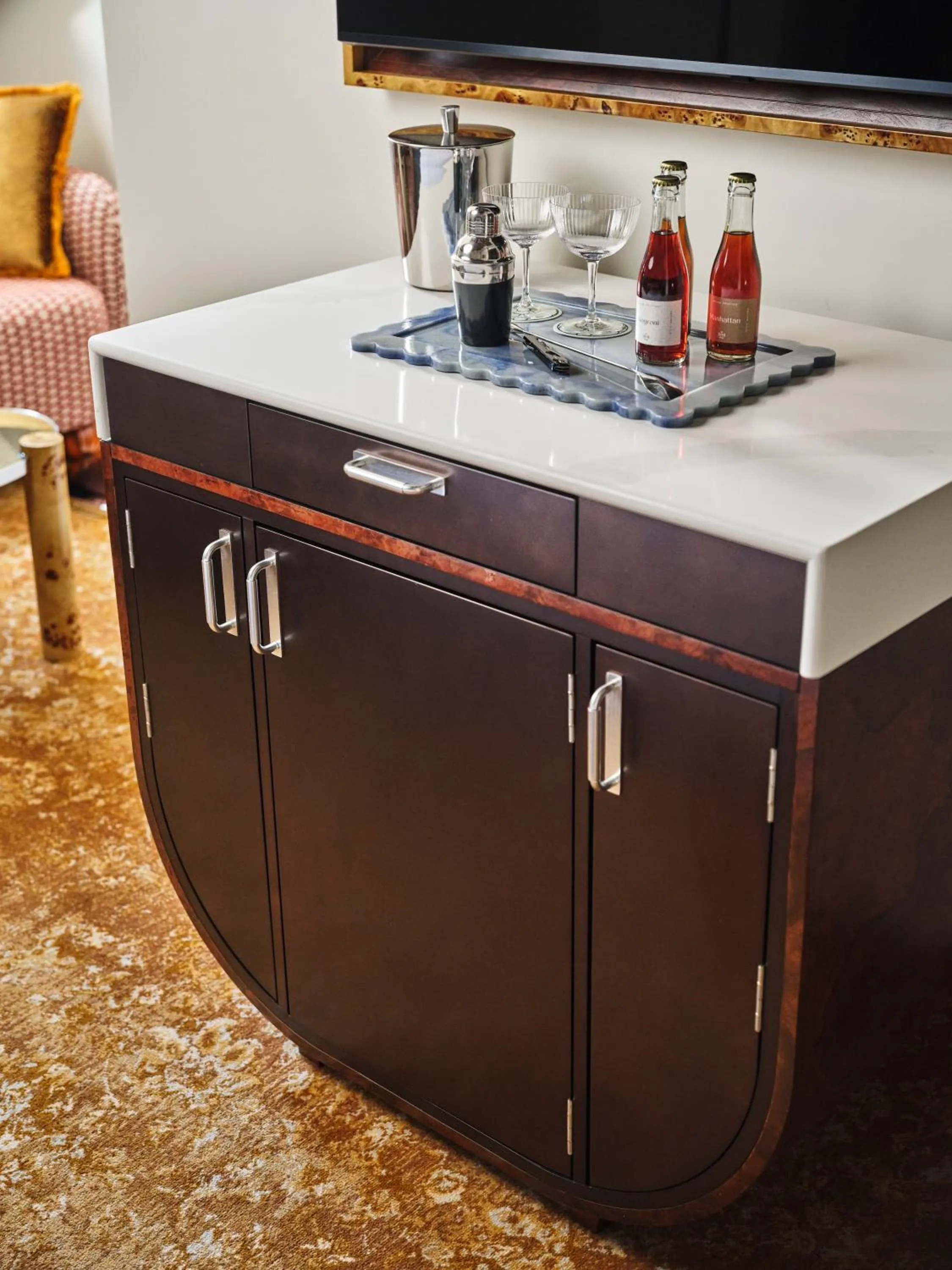 Bedroom in The Crawford Hotel