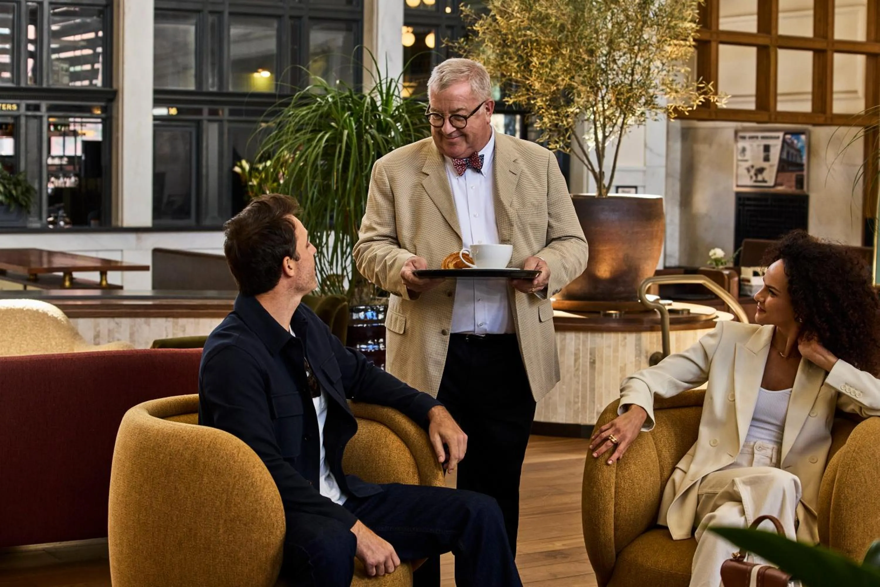 Seating area in The Crawford Hotel