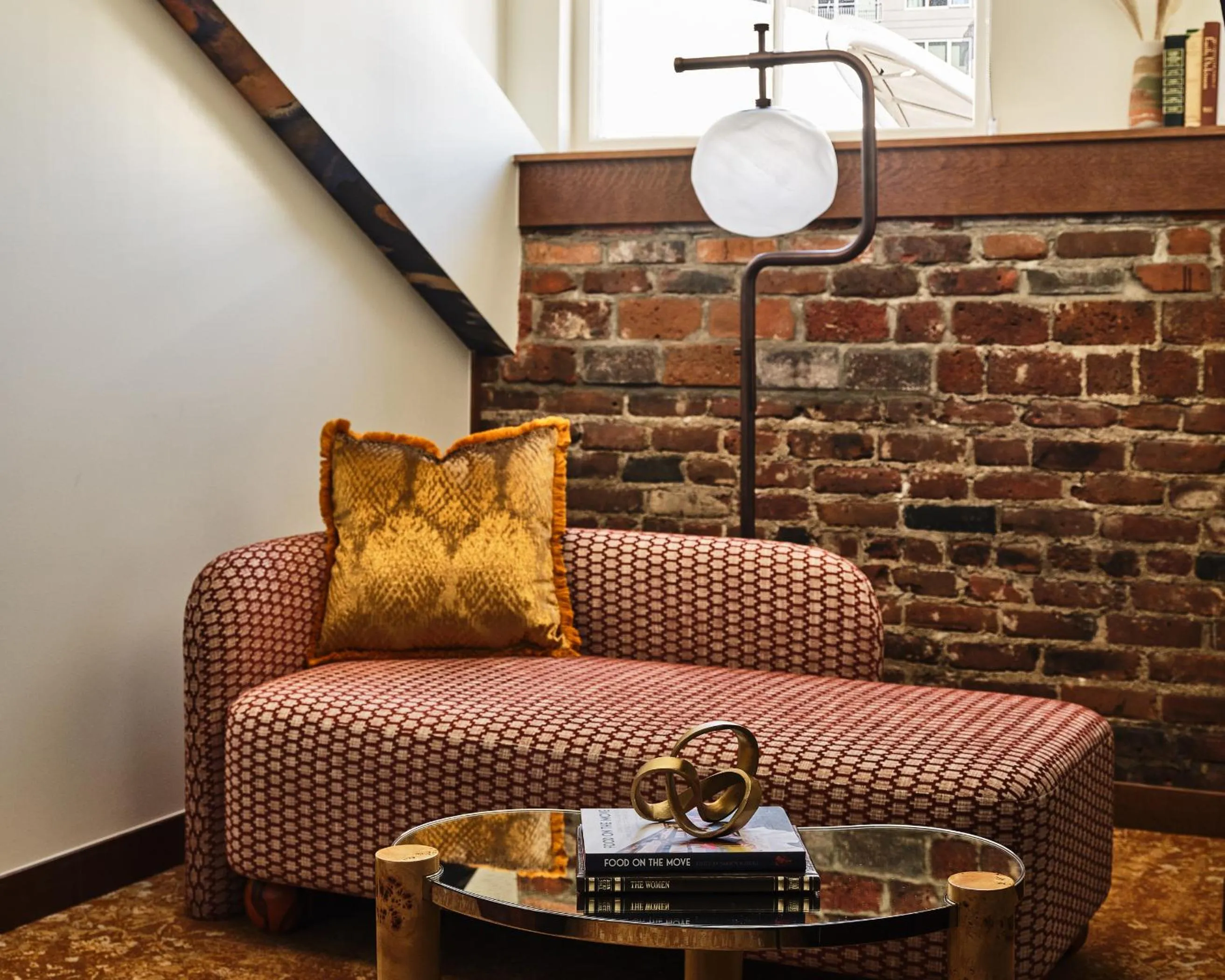 Seating area in The Crawford Hotel