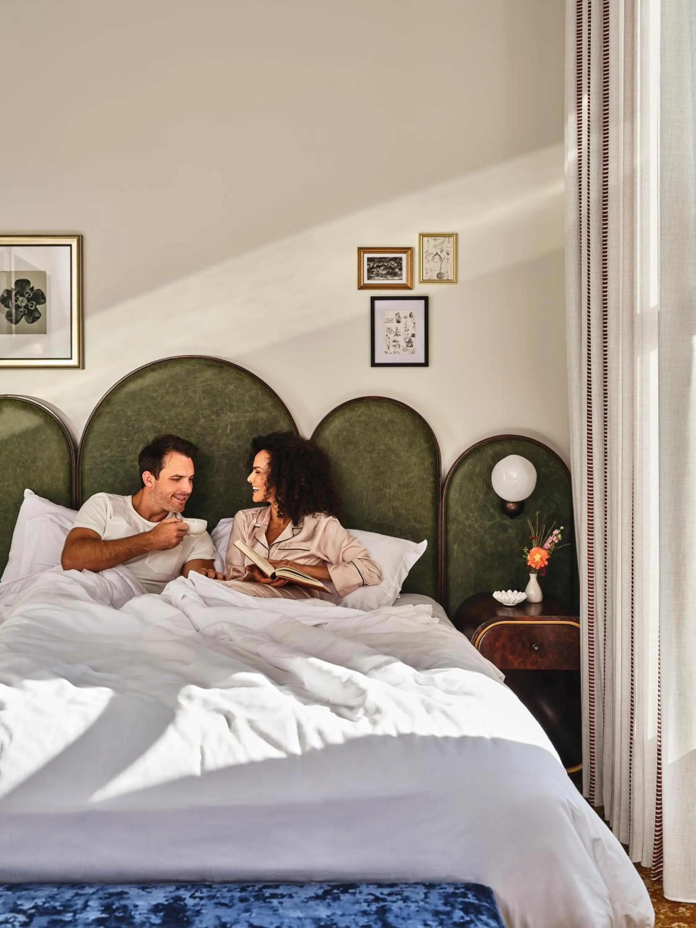 Bedroom in The Crawford Hotel