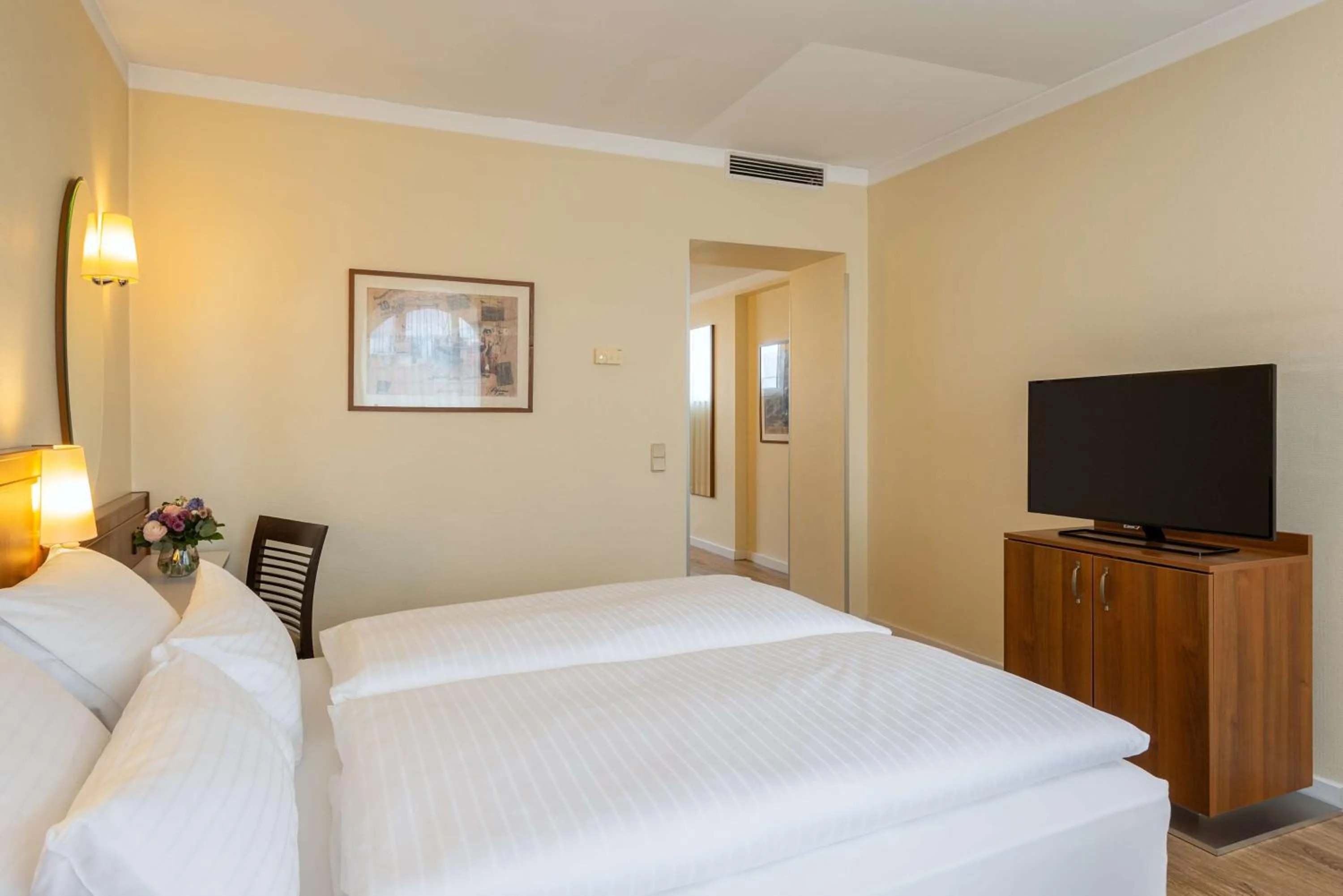 Bedroom, Bed in NH Wien Belvedere