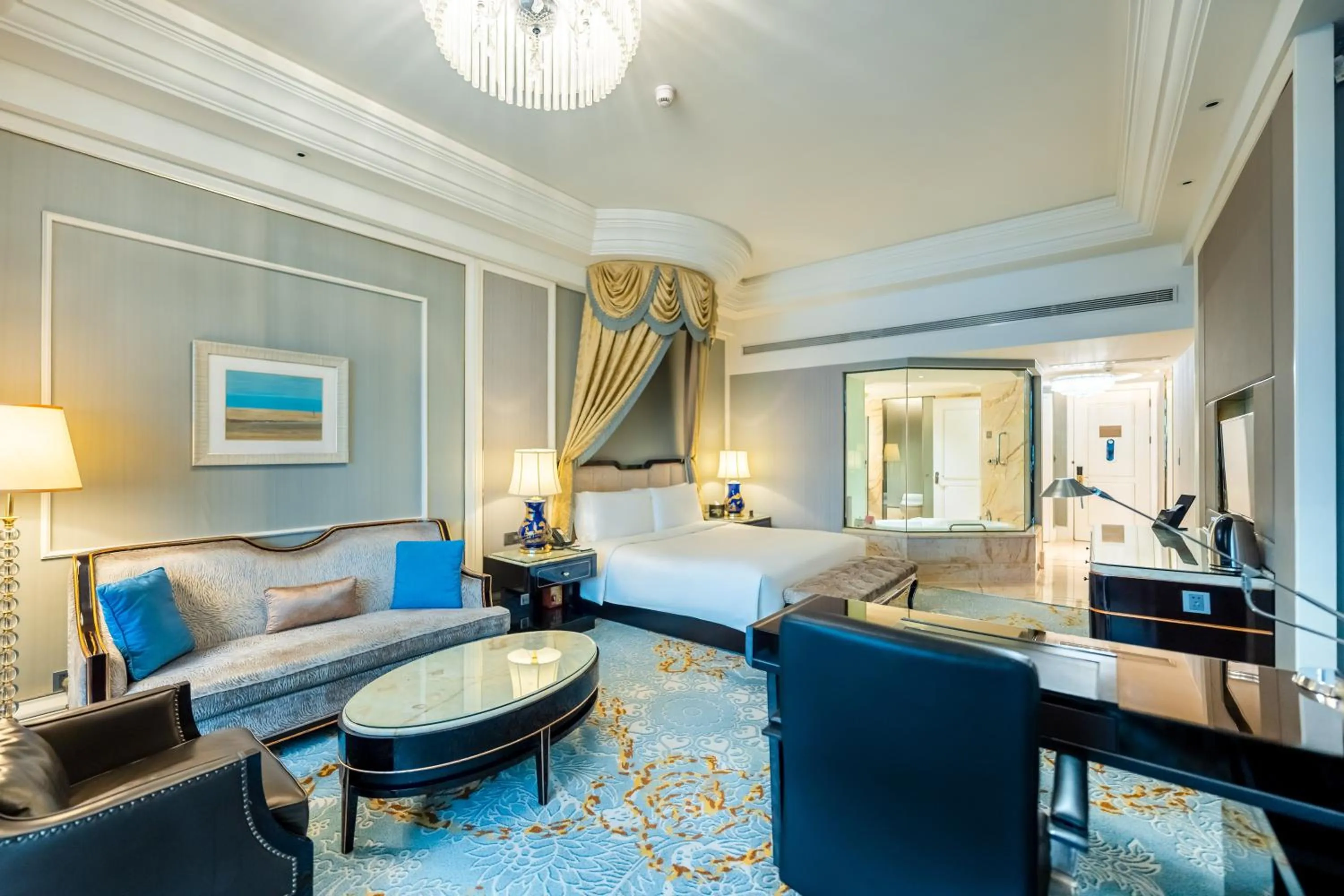 Bed in InterContinental Chengdu Global Center by IHG