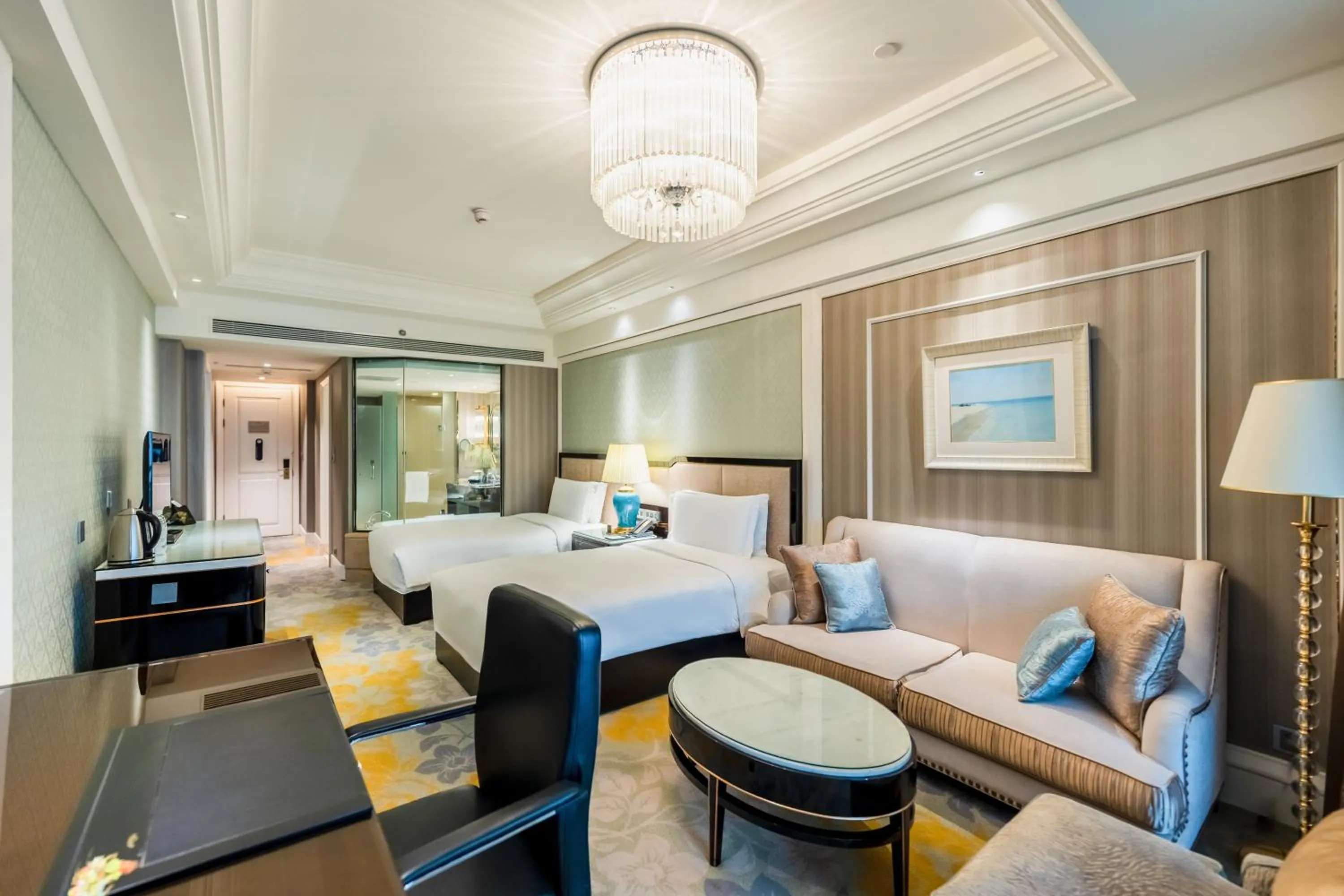 Bed in InterContinental Chengdu Global Center by IHG