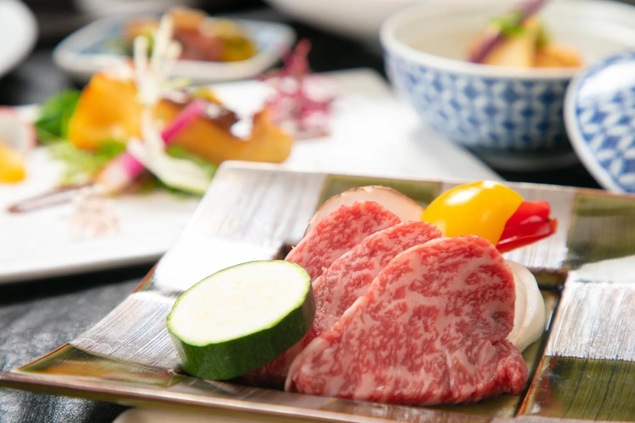 Food close-up in Yufuin Hoteiya