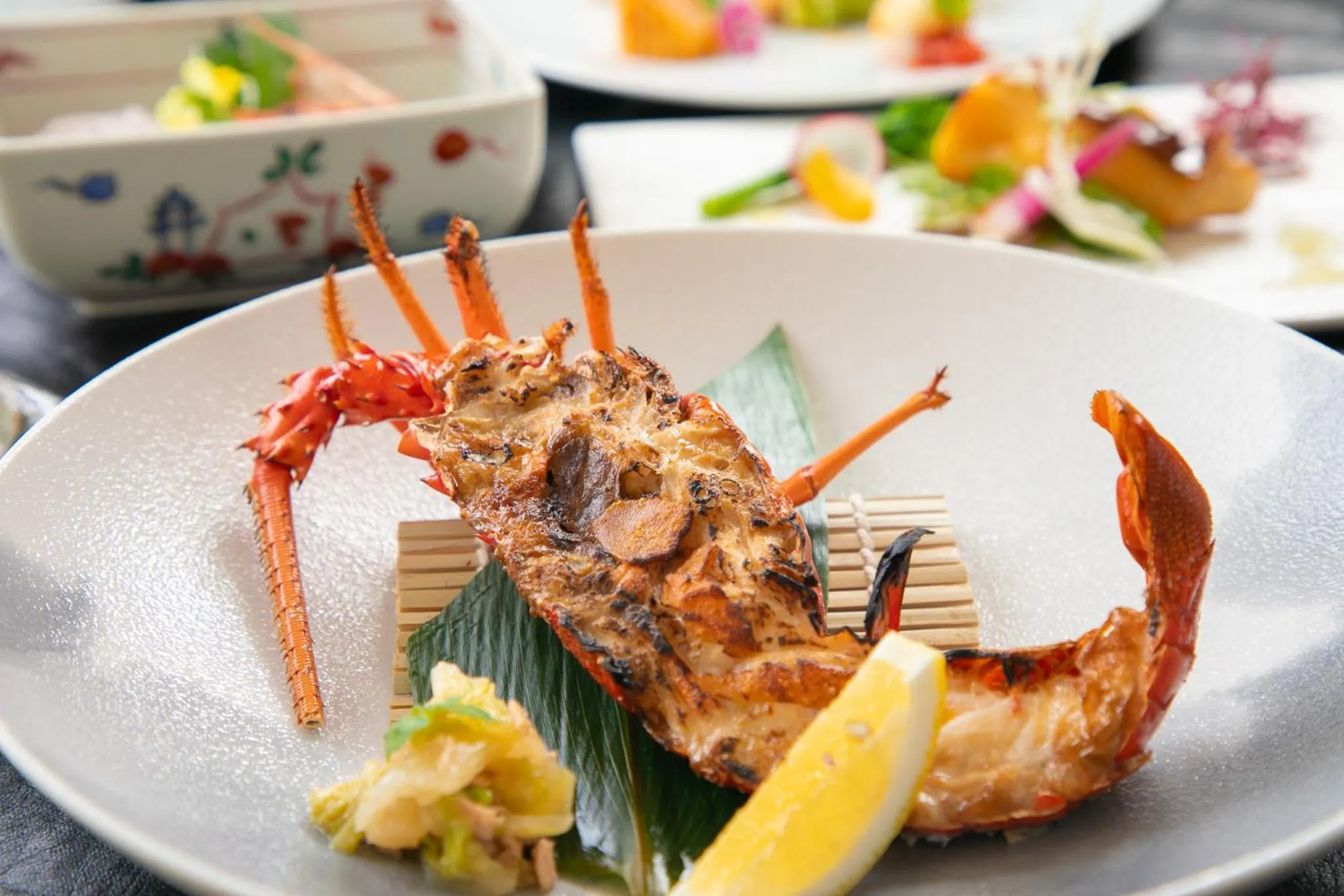 Food close-up in Yufuin Hoteiya