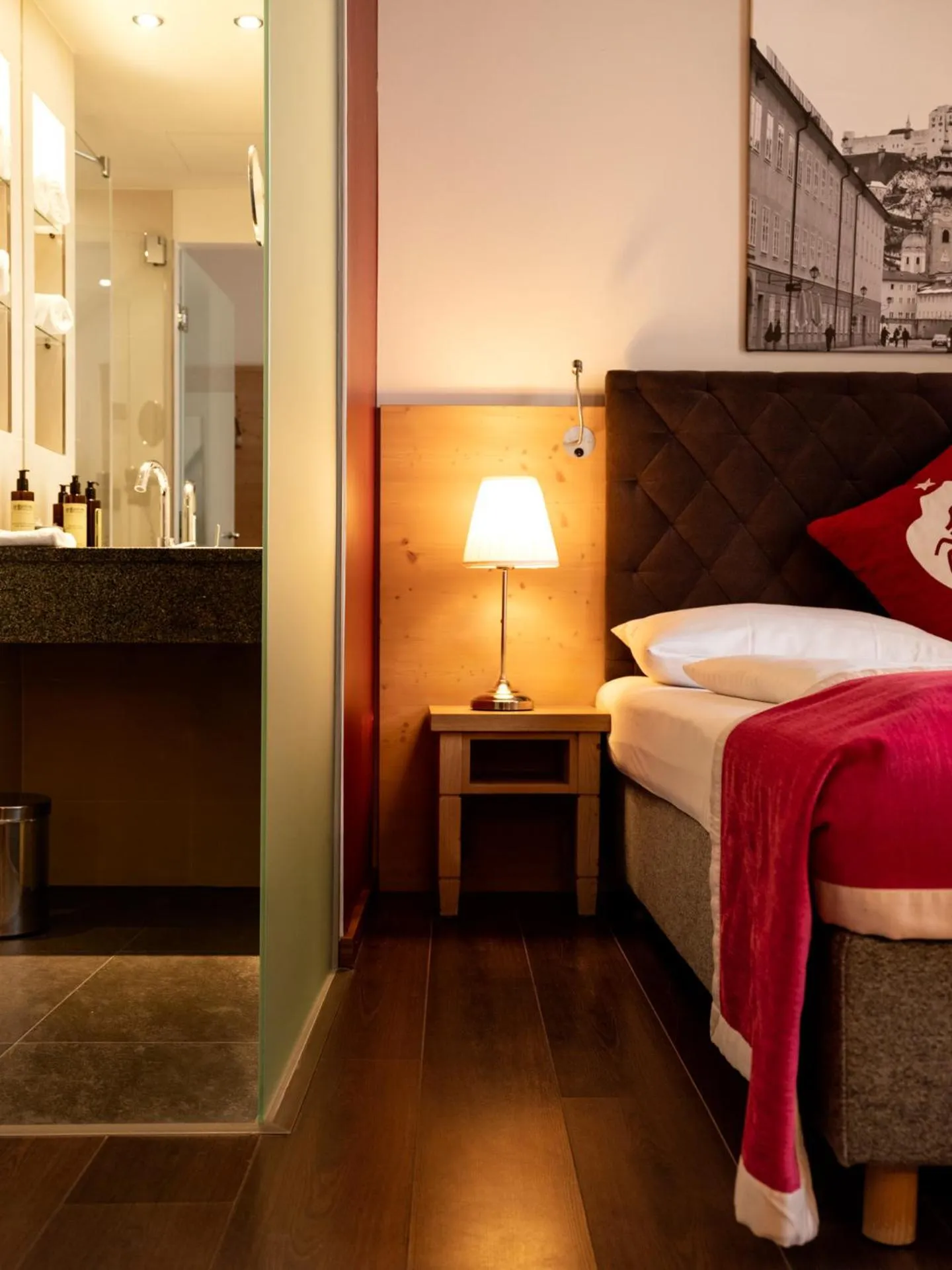 Bed in Hotel Villa Carlton - Adults Only