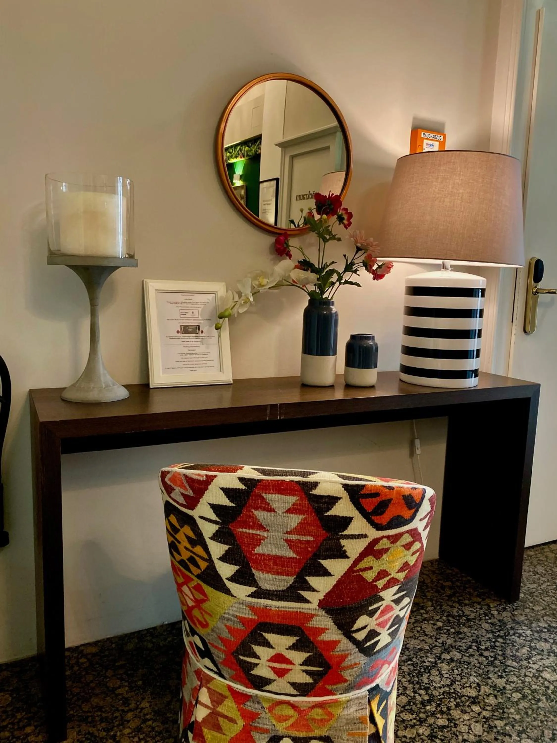 Decorative detail in Hotel Villa Carlton - Adults Only