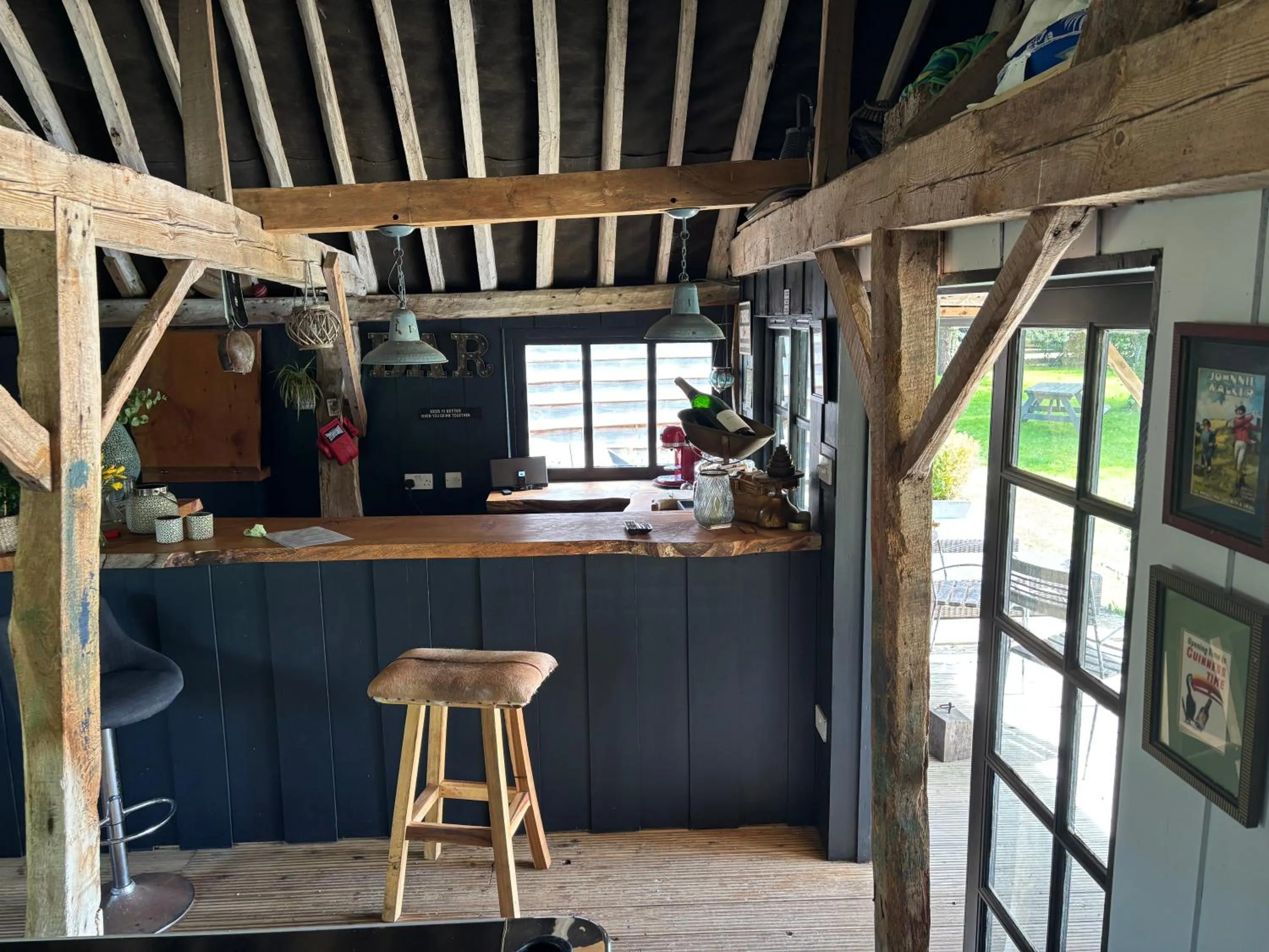 Lounge or bar in Street Farmhouse