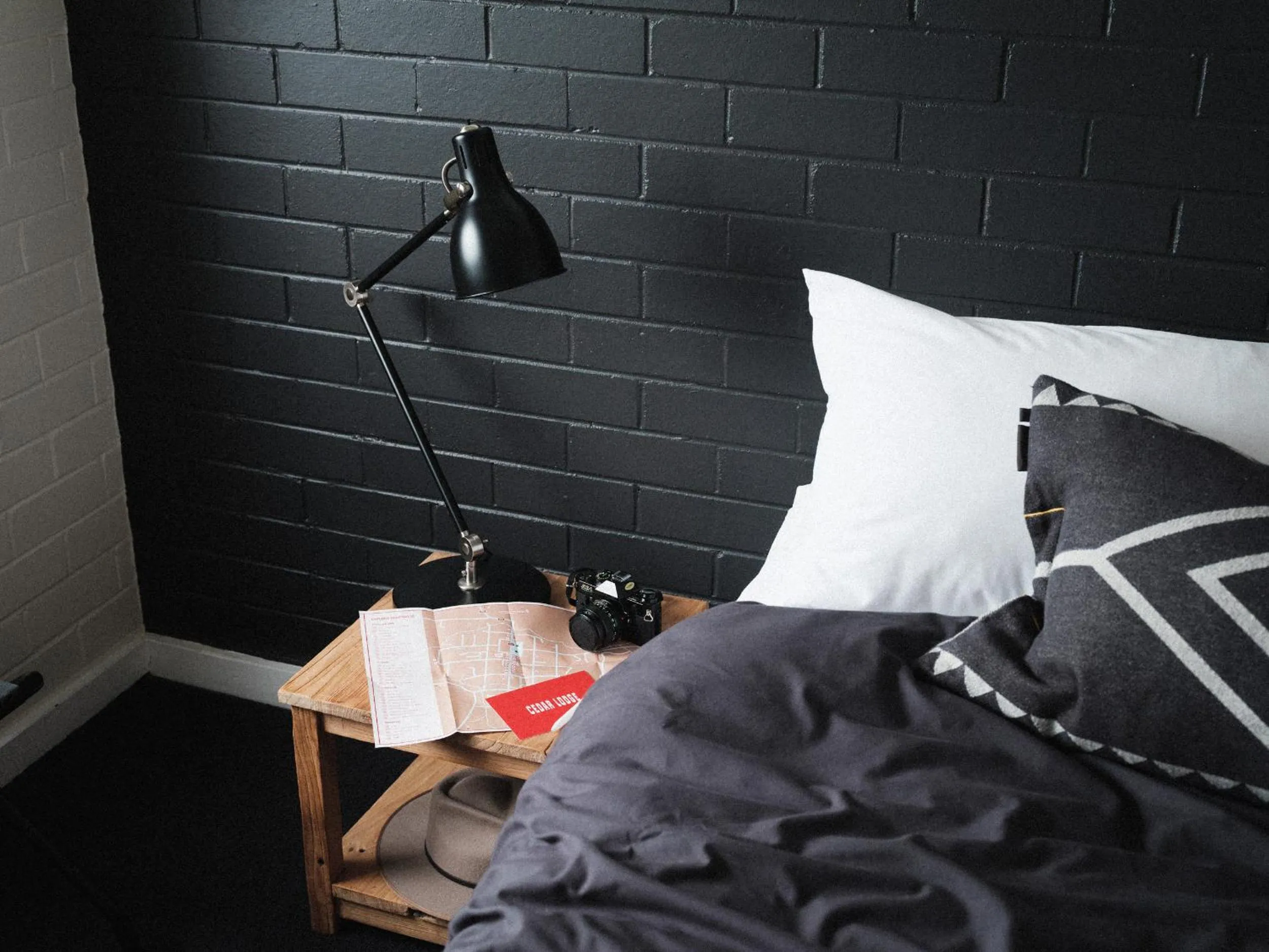 Bedroom, Bed in Cedar Lodge