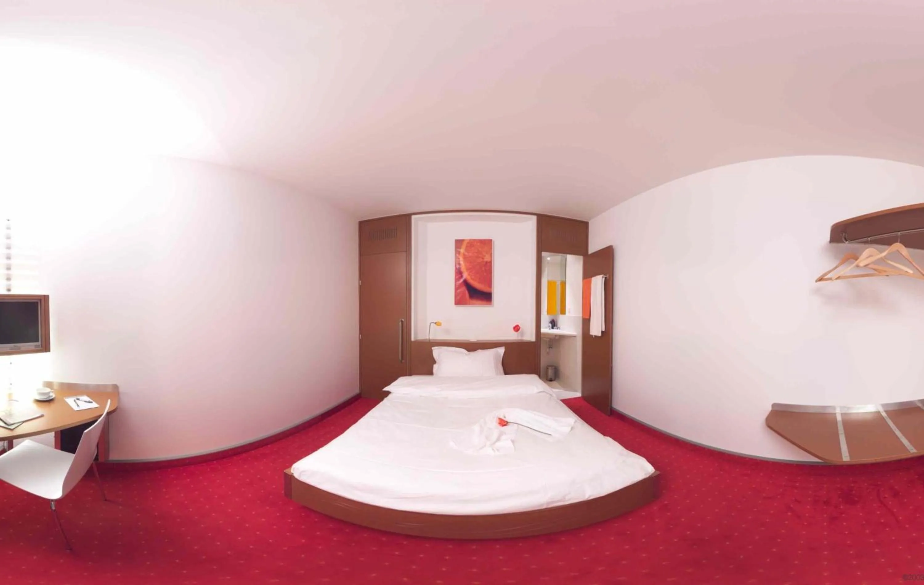 Bed in Orange Wings Krems